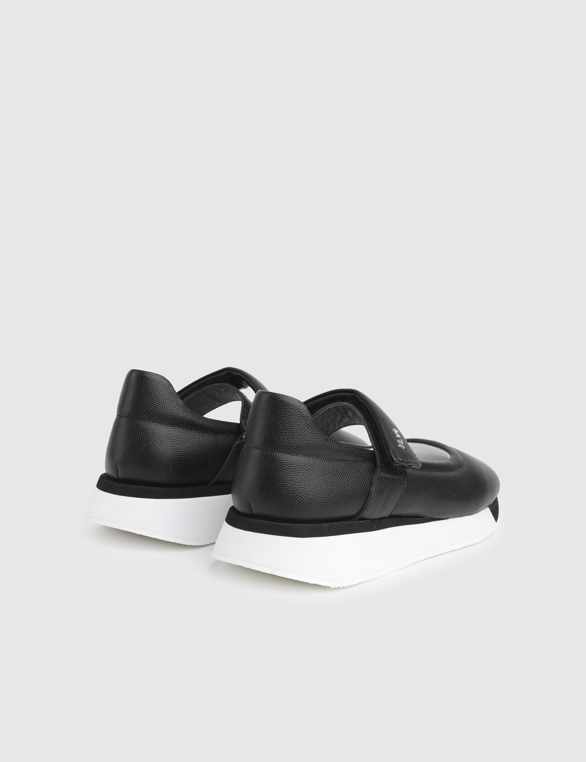 Turin Black Leather Women's Sneaker