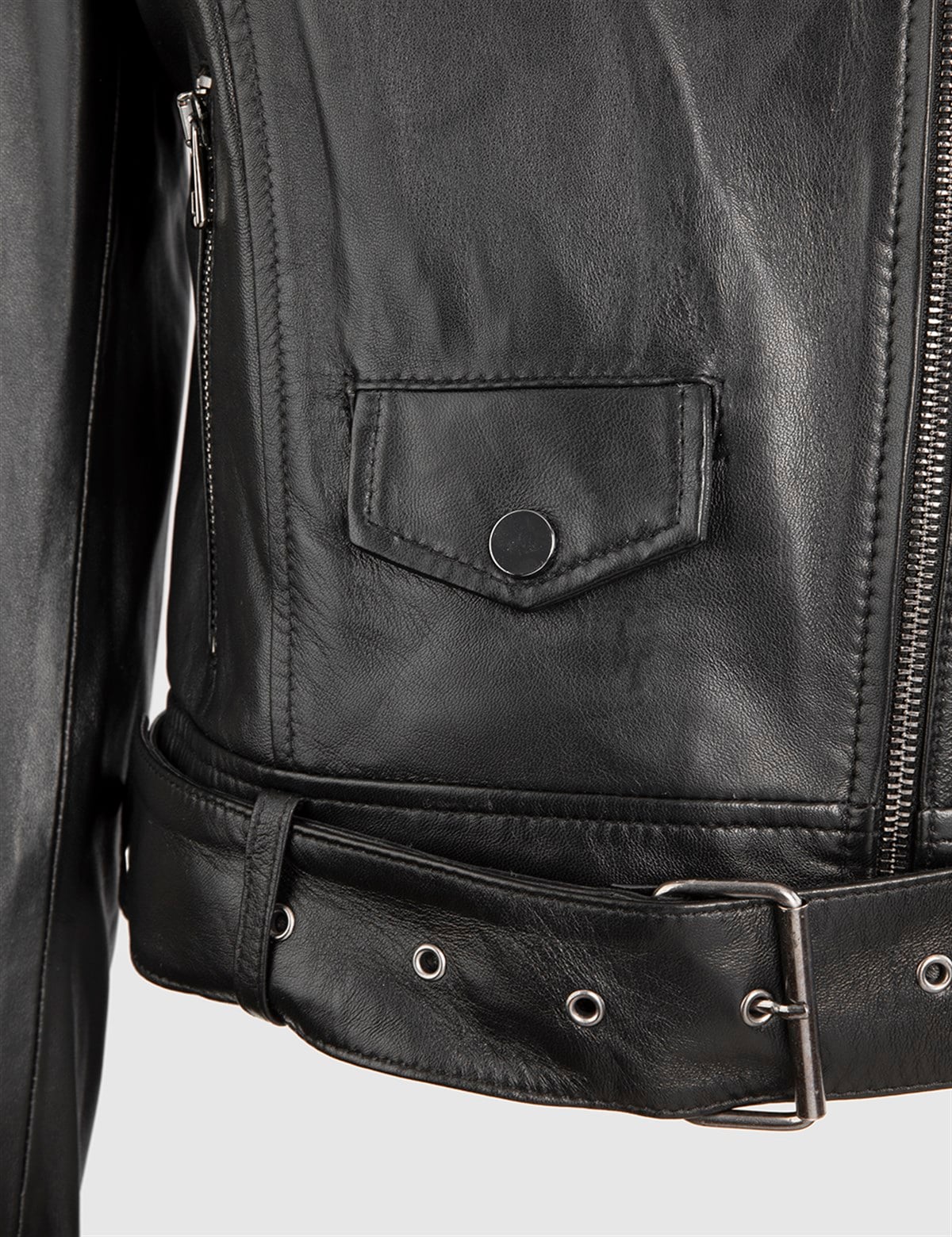 Uggi Black Leather Women's Jacket