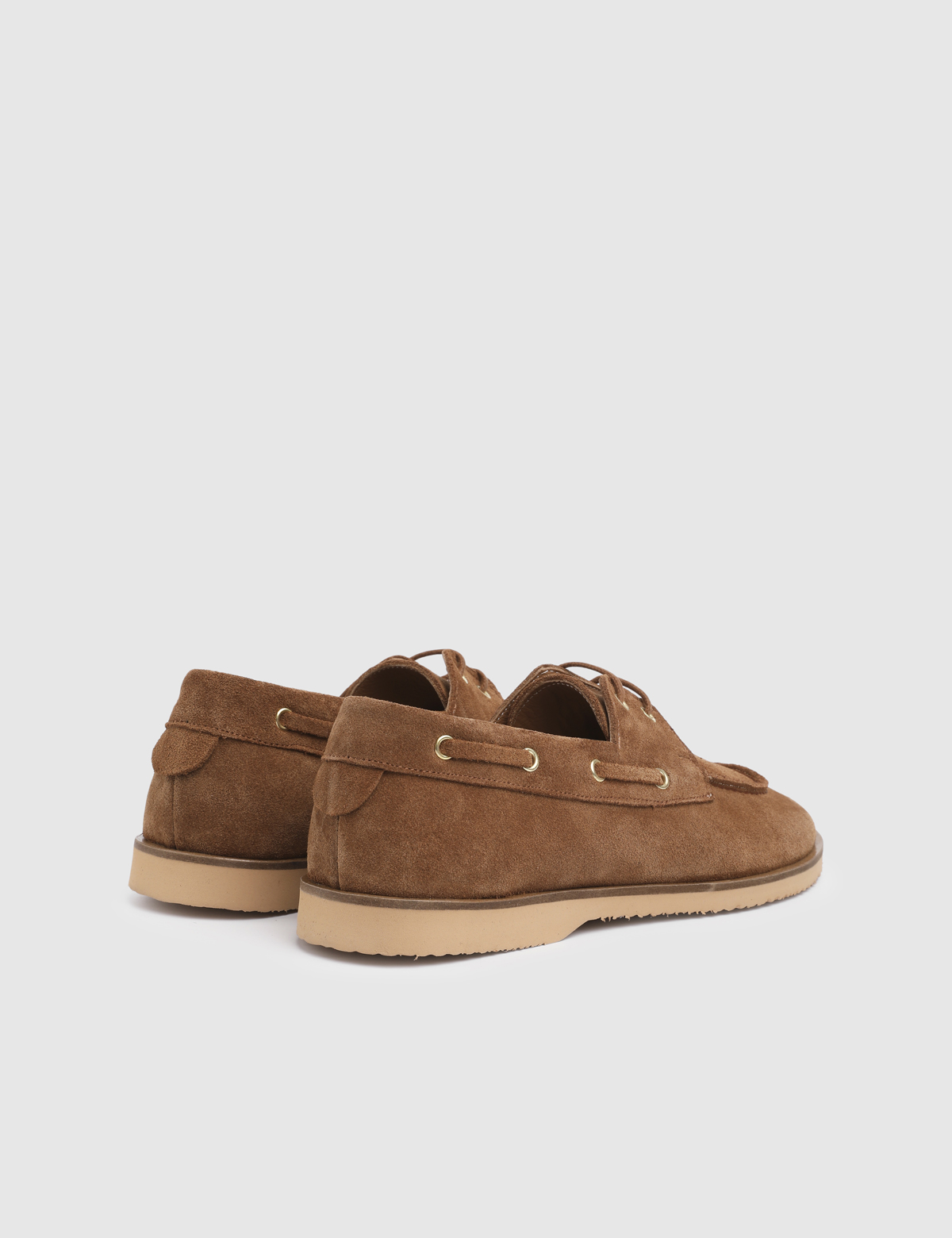 Urva Saddle Brown Suede Leather Women's Oxford
