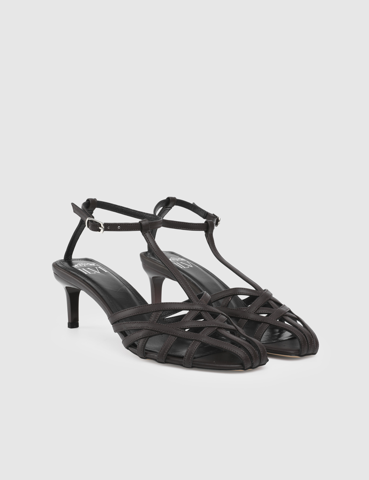 Valen Brown Leather Women's Sandal
