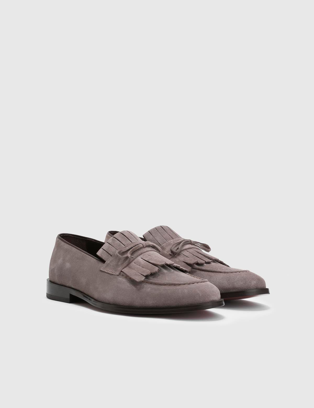 Vitor Mink Suede Leather Men's Classic Shoe