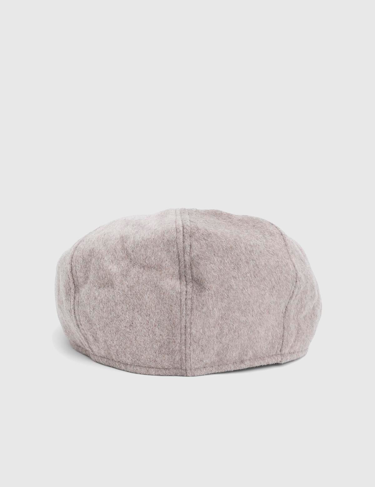Wolter Beige Men's Fabric Cap