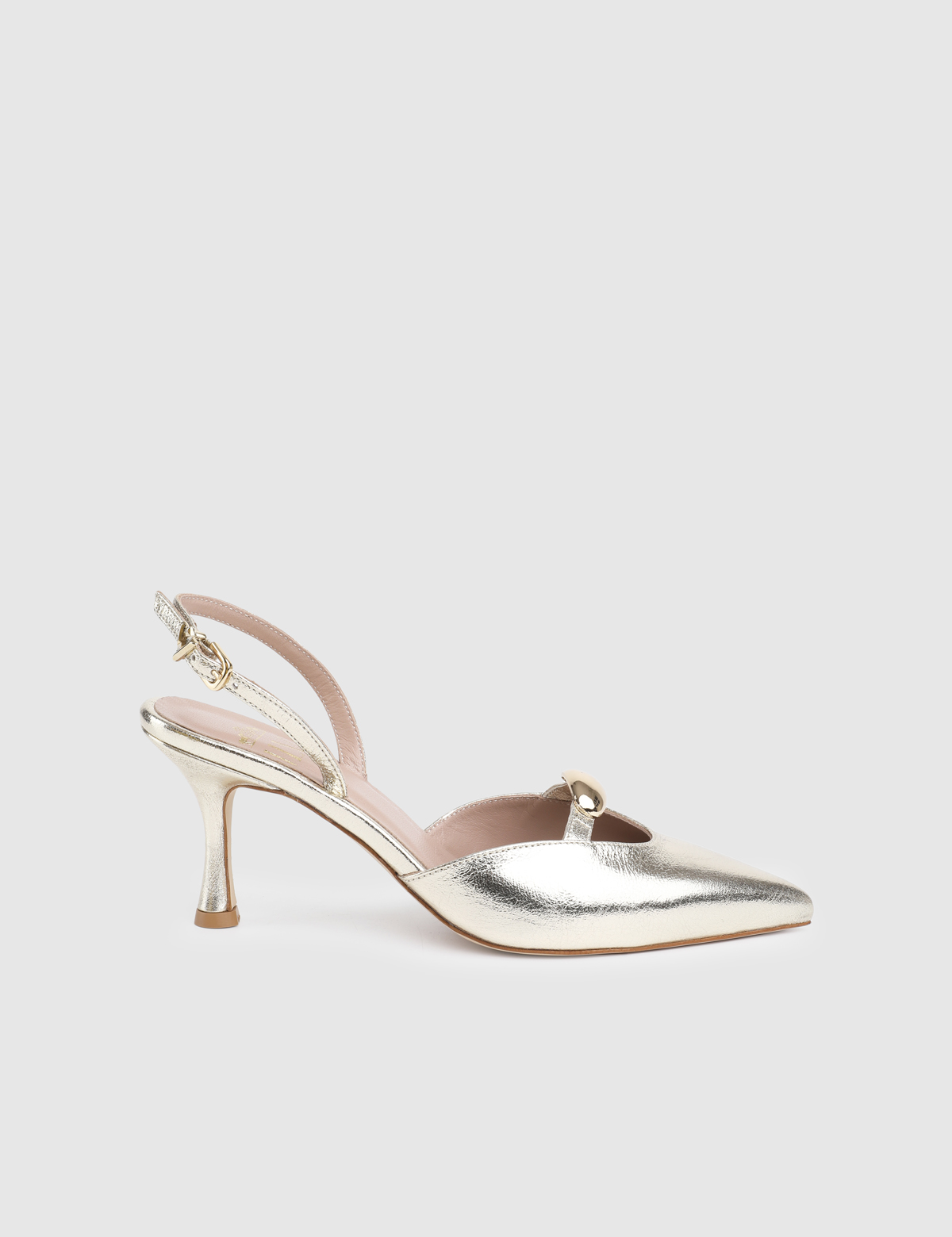 Wren Gold Leather Women's Sandal