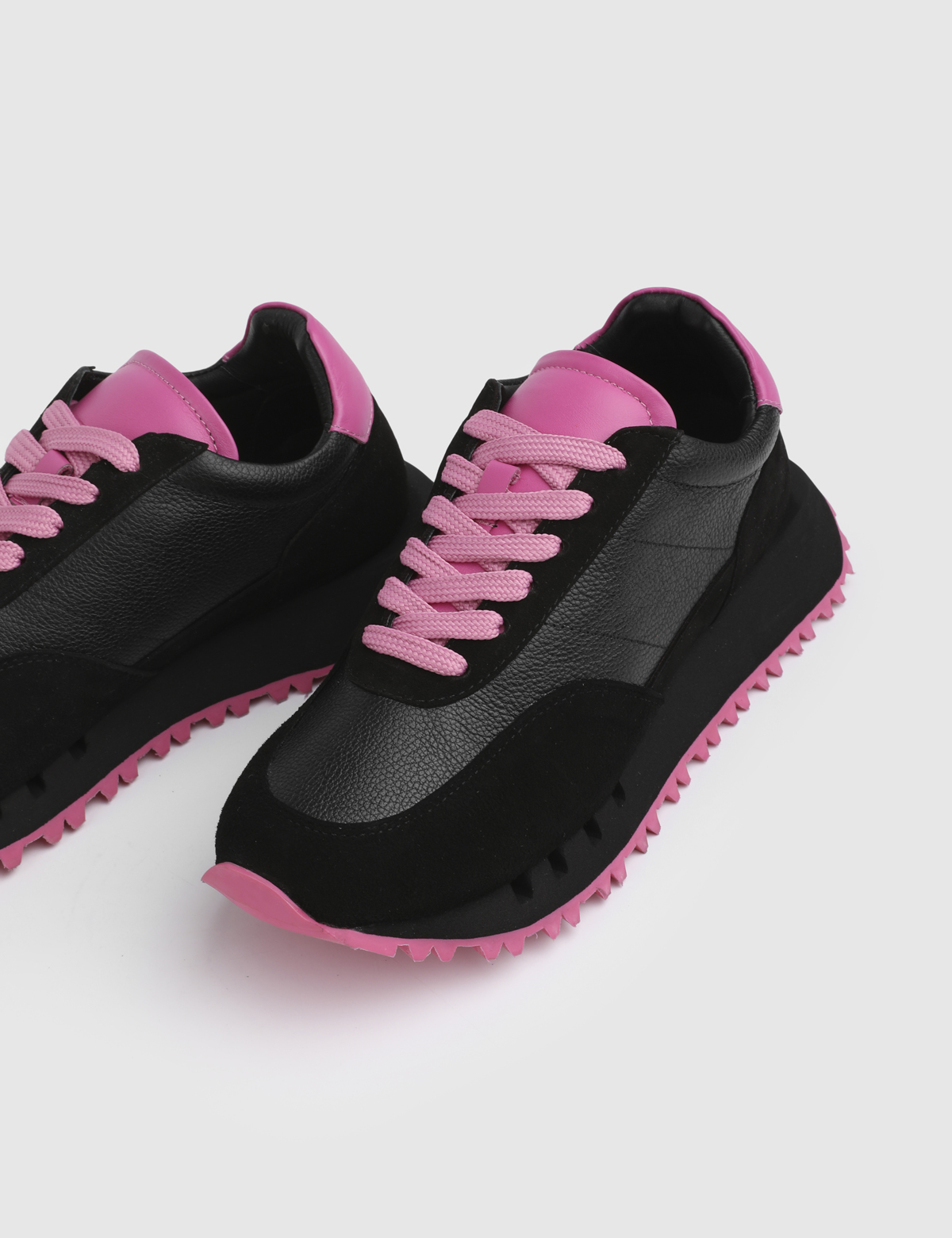 Zest Pink Suede Leather Women's Sneaker