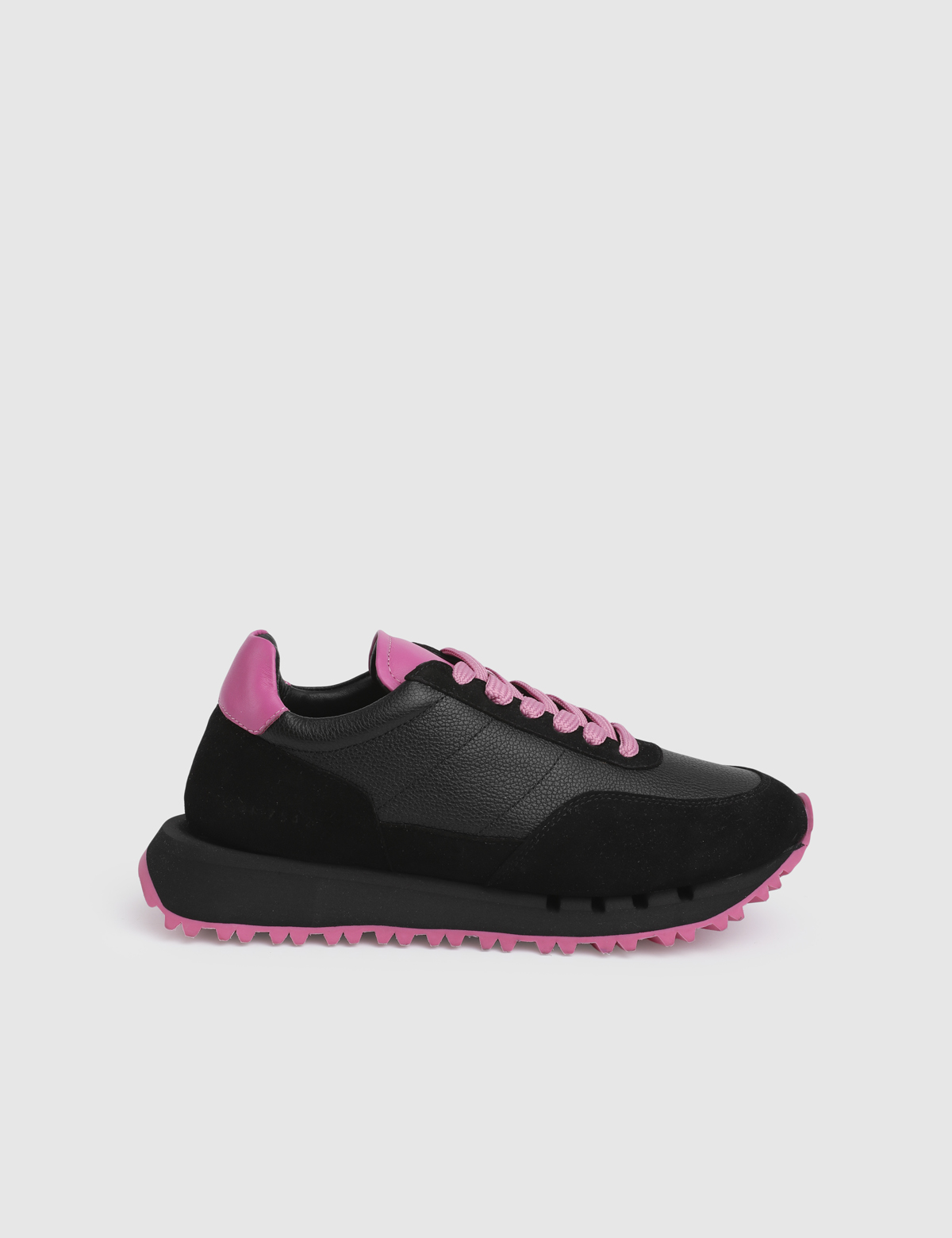 Zest Pink Suede Leather Women's Sneaker