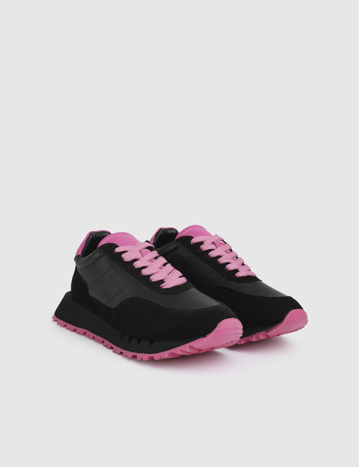 Zest Pink Suede Leather Women's Sneaker