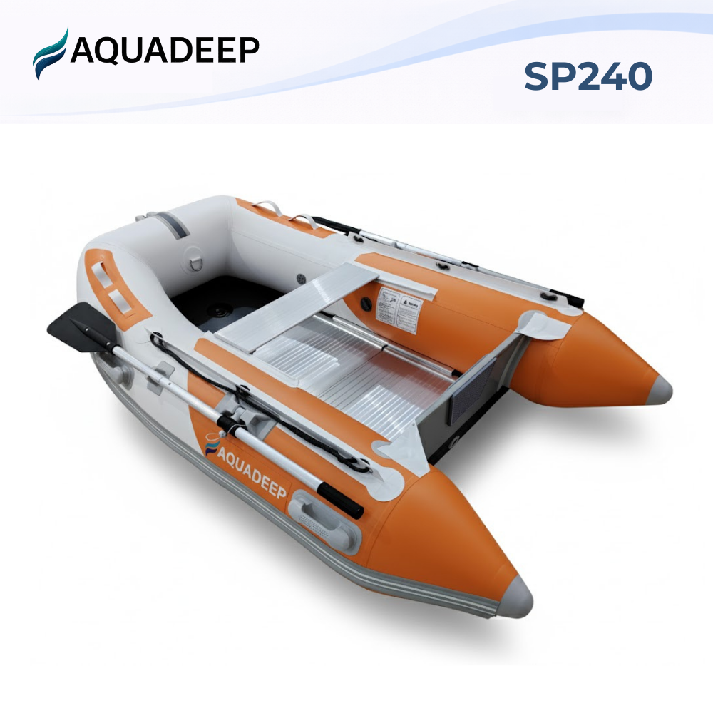 AQUADEEP 2.40 m Alüminyum Taban Şişme Bot
