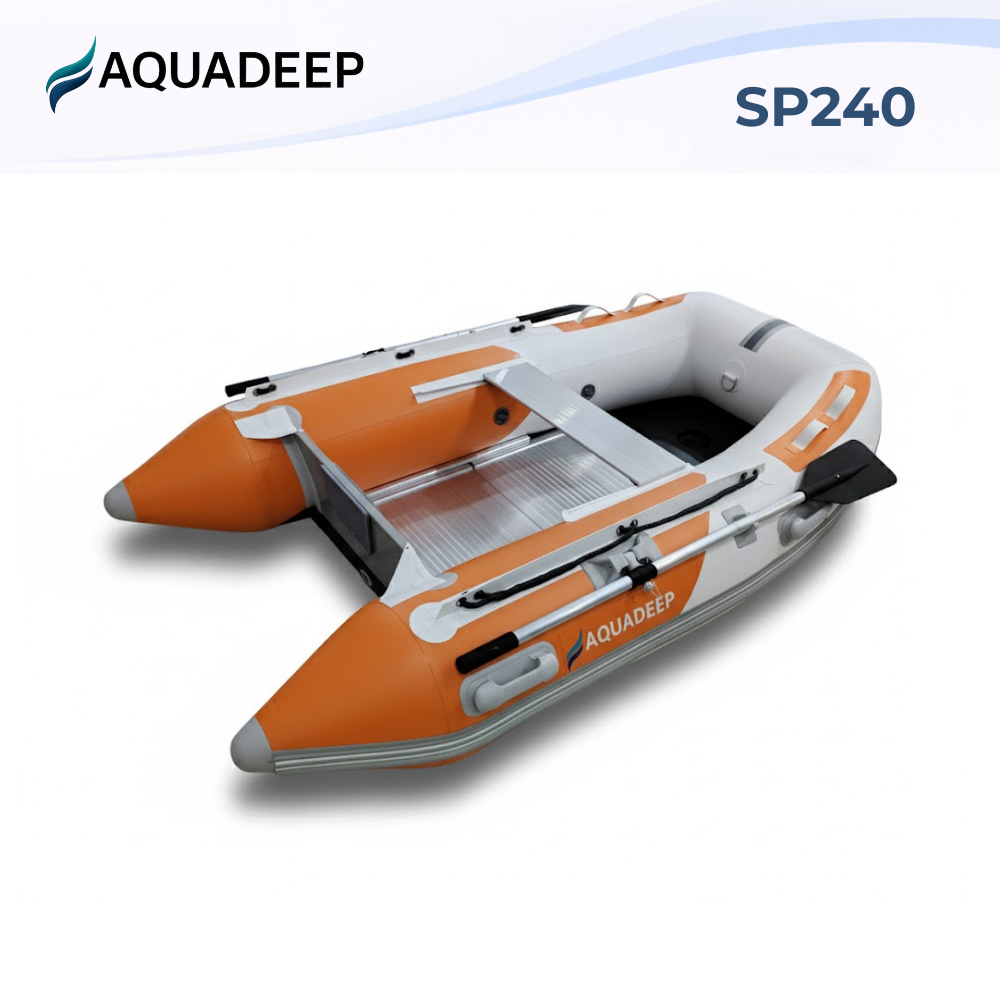 AQUADEEP 2.40 m Alüminyum Taban Şişme Bot
