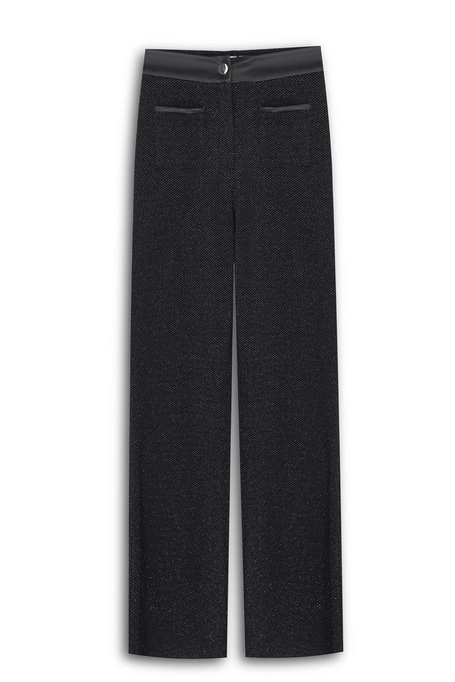 Anderas Regular Fit Uzun Boy Siyah Pantolon