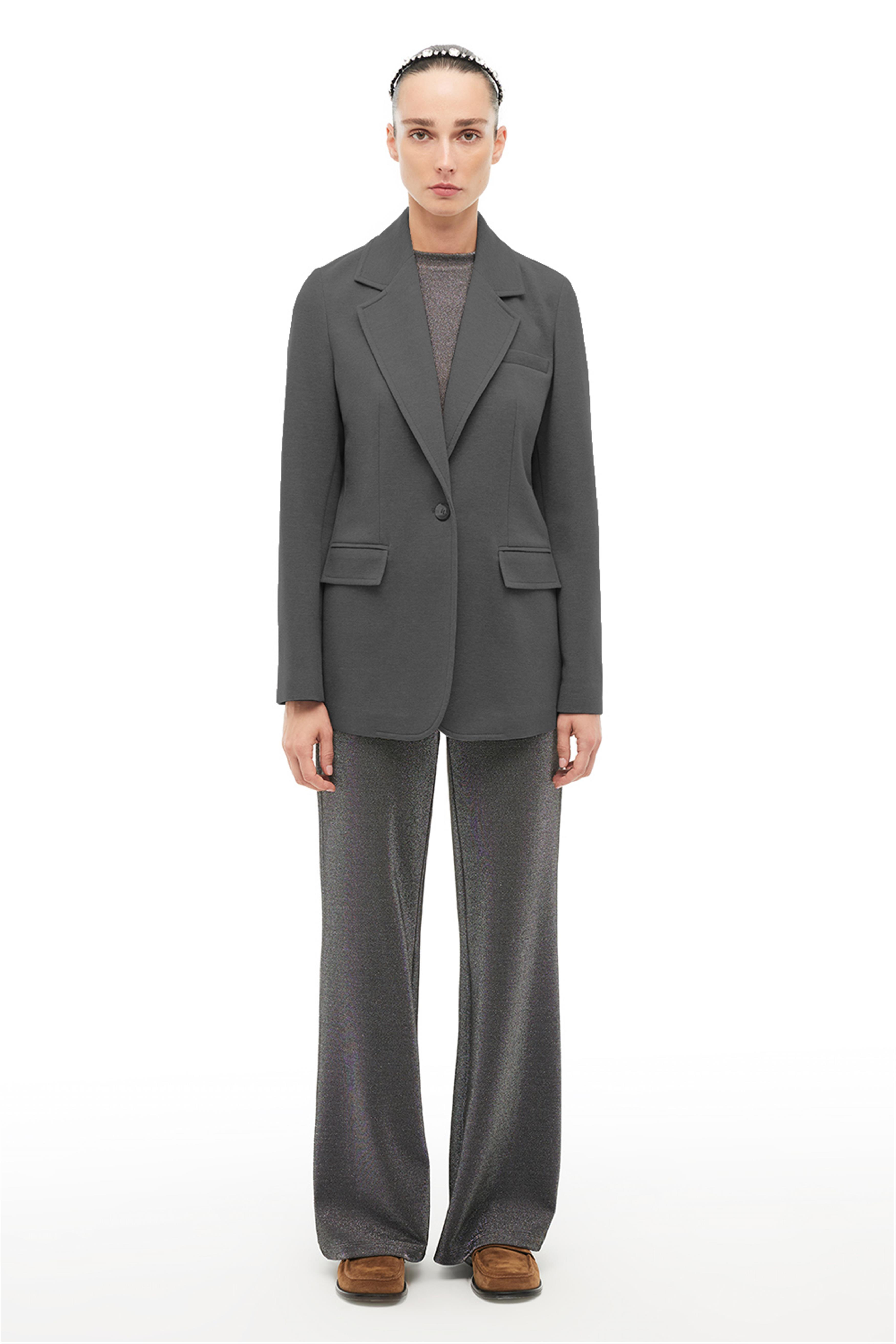 Antrasit Klasik Yaka Ceket