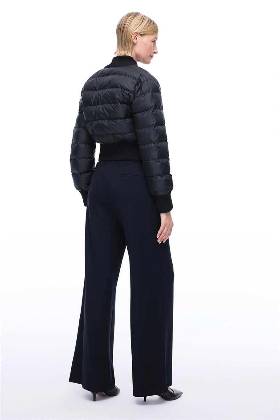 Arnes Regular Fit Uzun Boy Siyah Pantolon