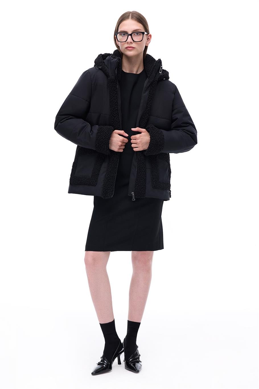 Aurens Regular Fit Standart Boy Siyah Mont