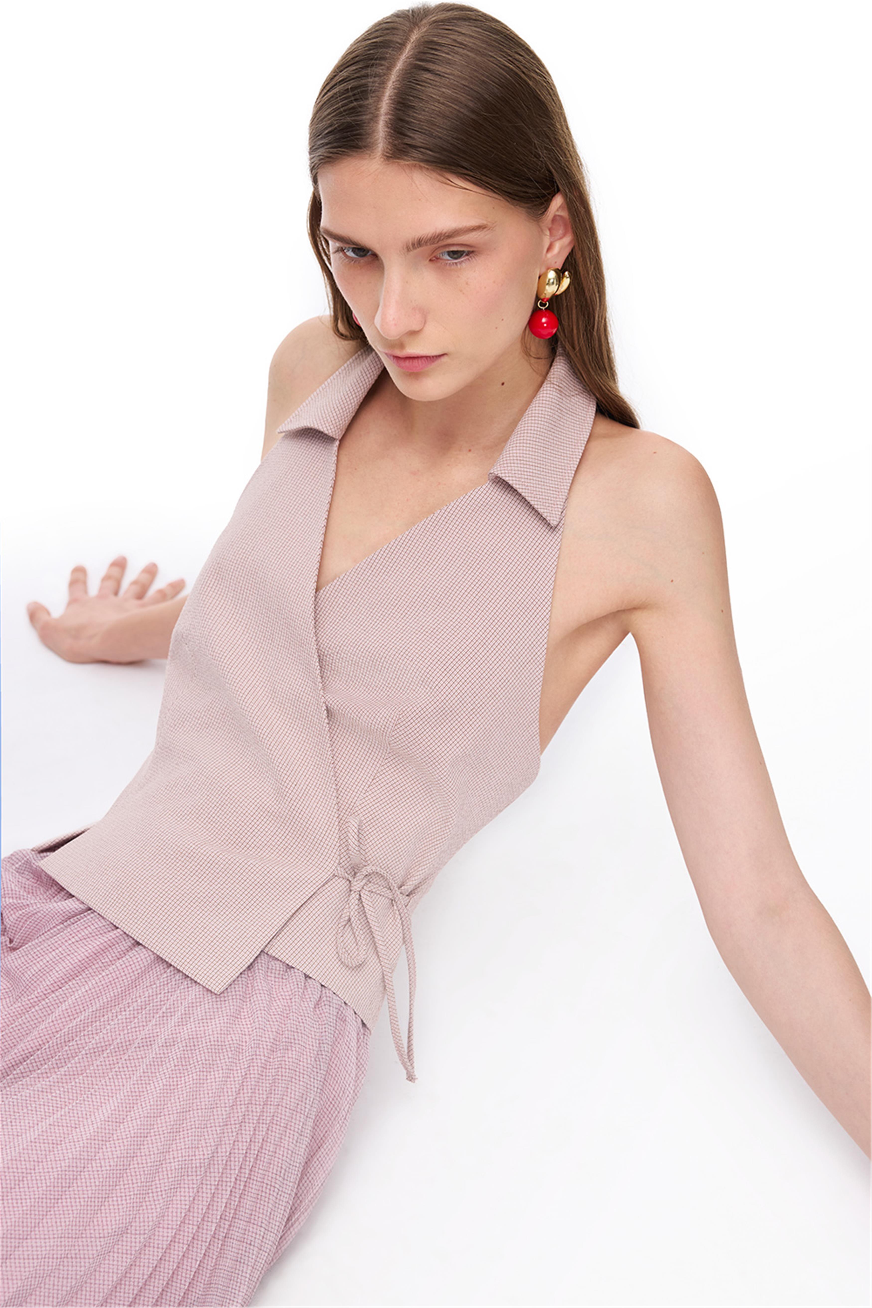 Çok Renkli Mini Plise Etek