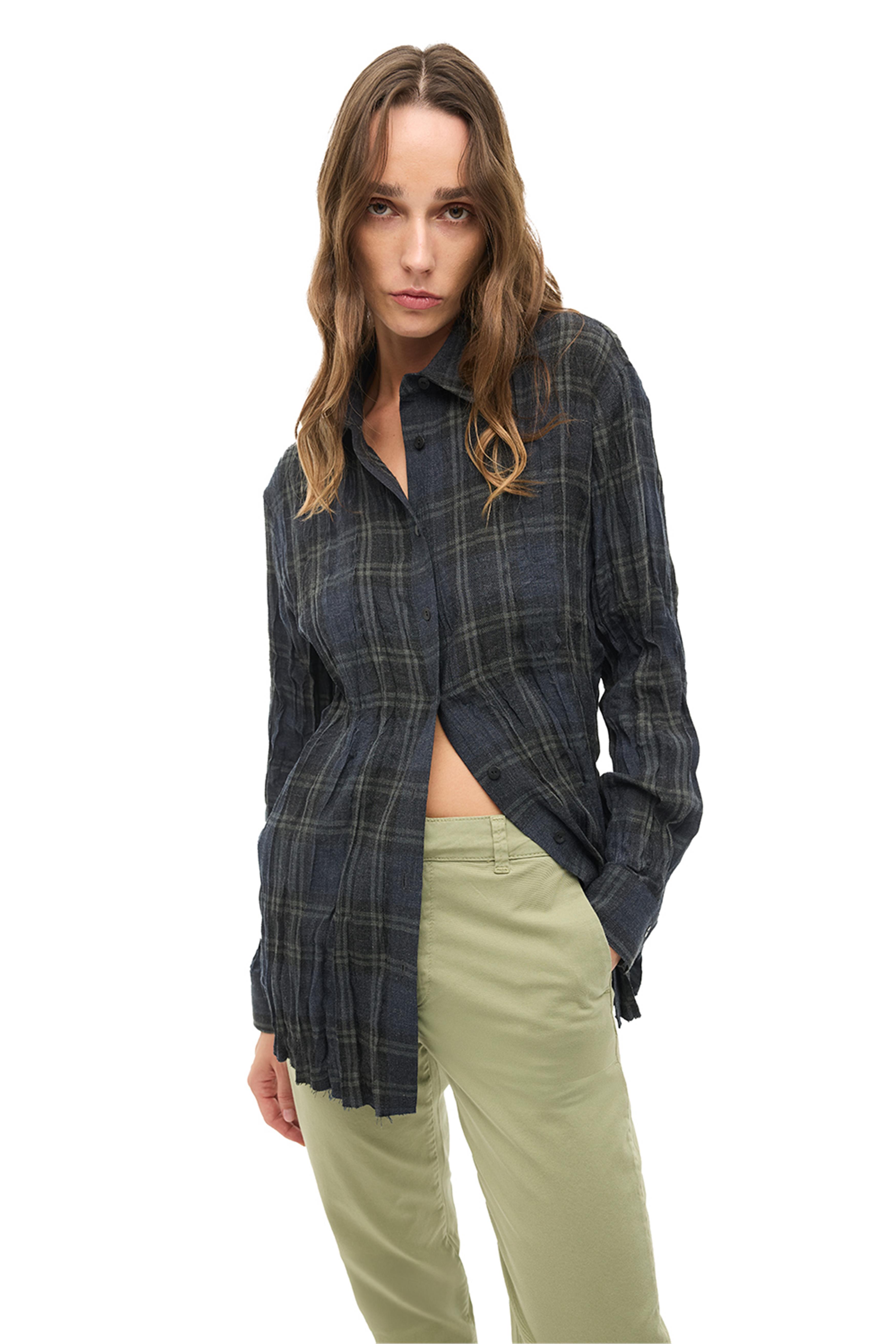 Çok Renkli Onin Regular Fit Erkek Yaka Uzun Kol Gomlek