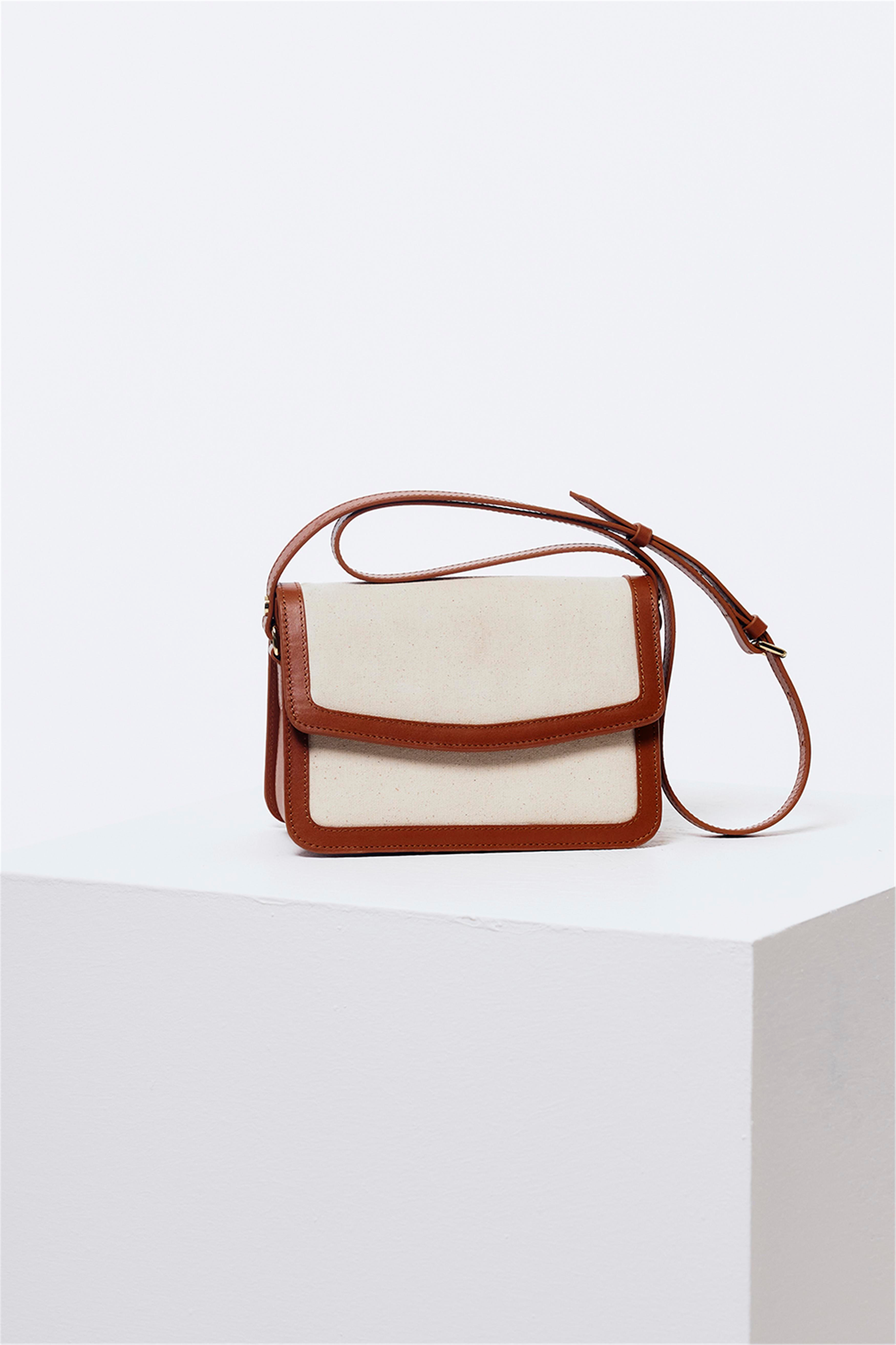 Ekru Renk Çanta 0274