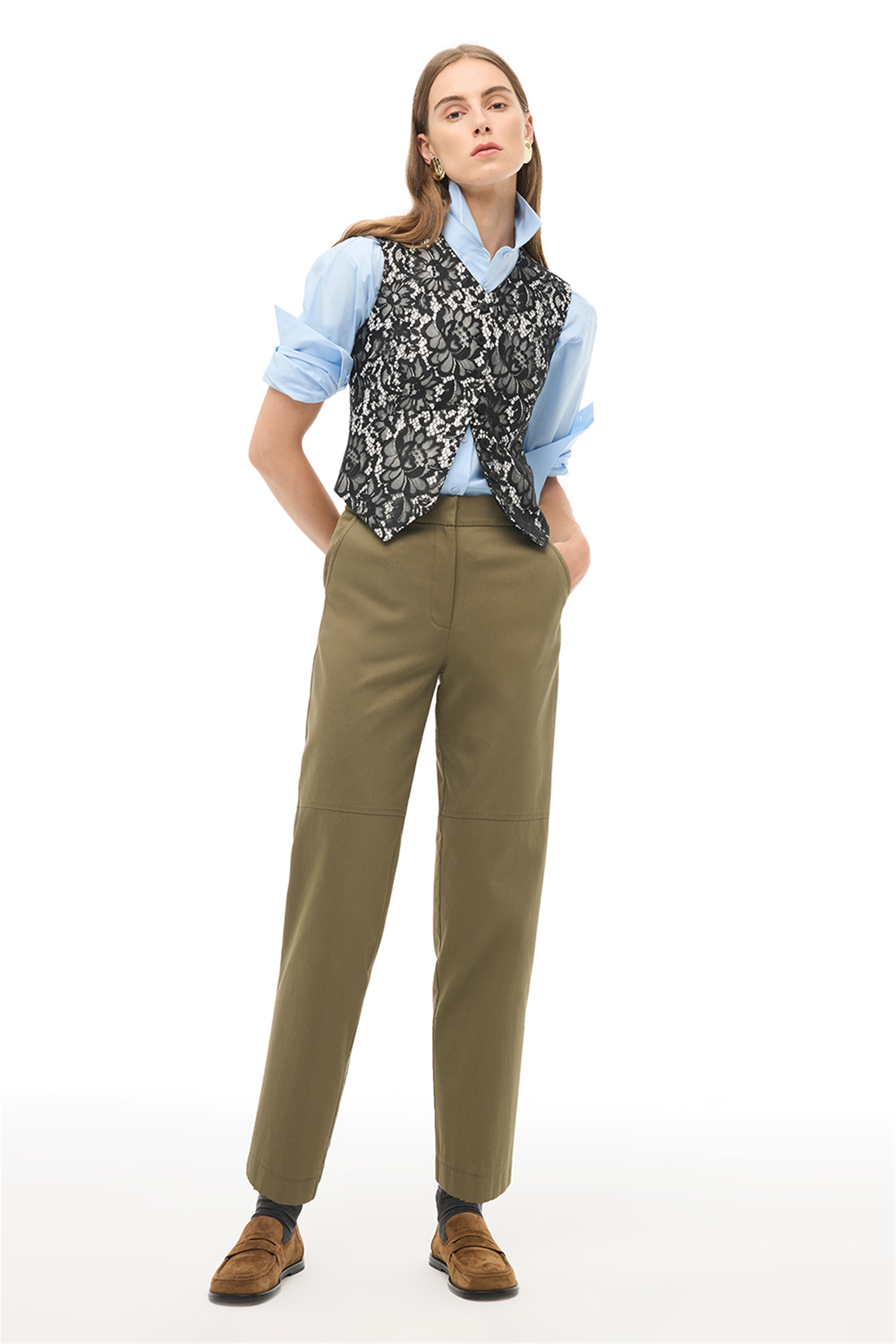 Haki Boru Paça Pantolon