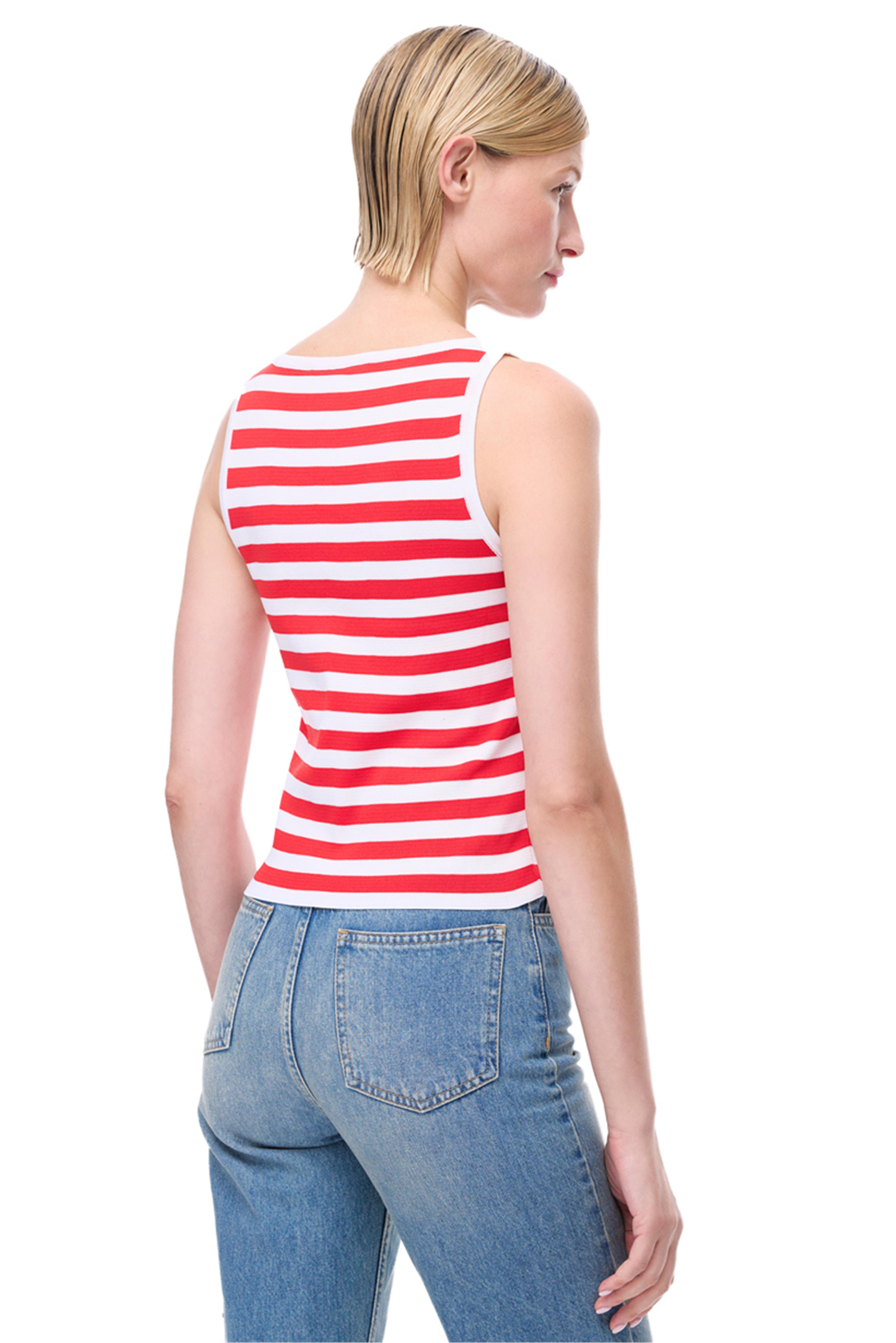 İllas Beyaz Kırmızı Renk Kadın Triko Bluz