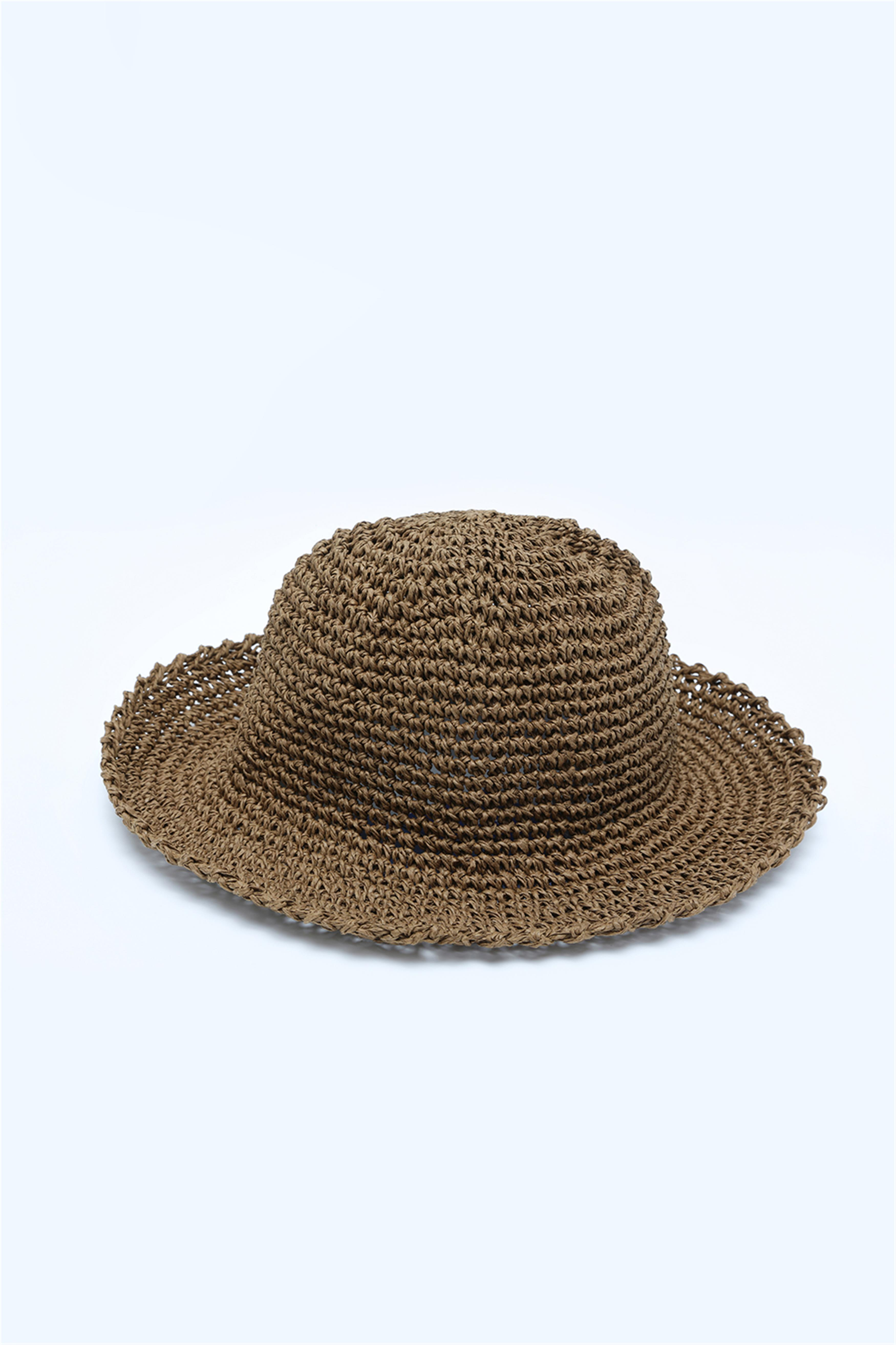 Kahverengi Renk Kadın Şapka