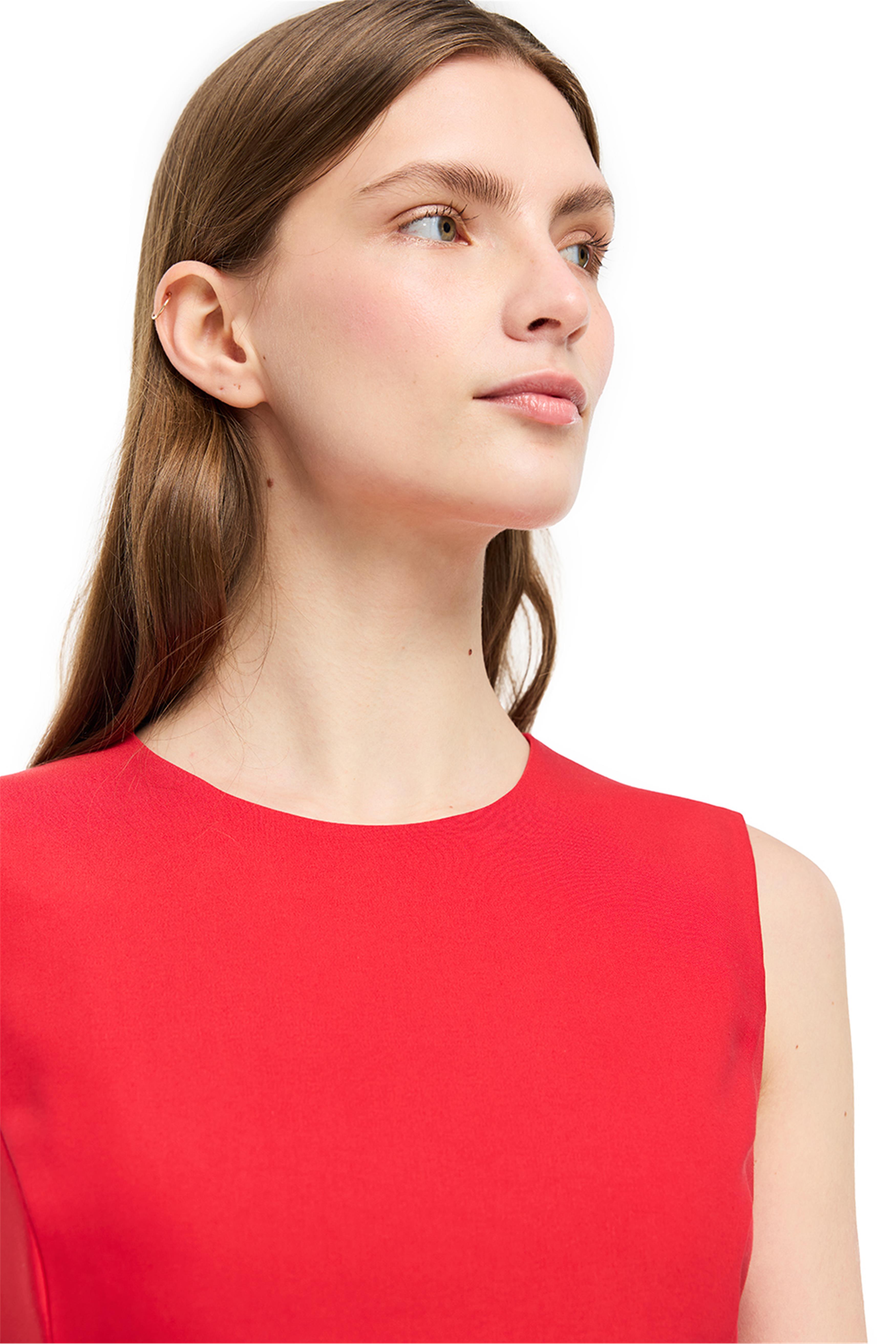 Kırmızı Midi Elbise