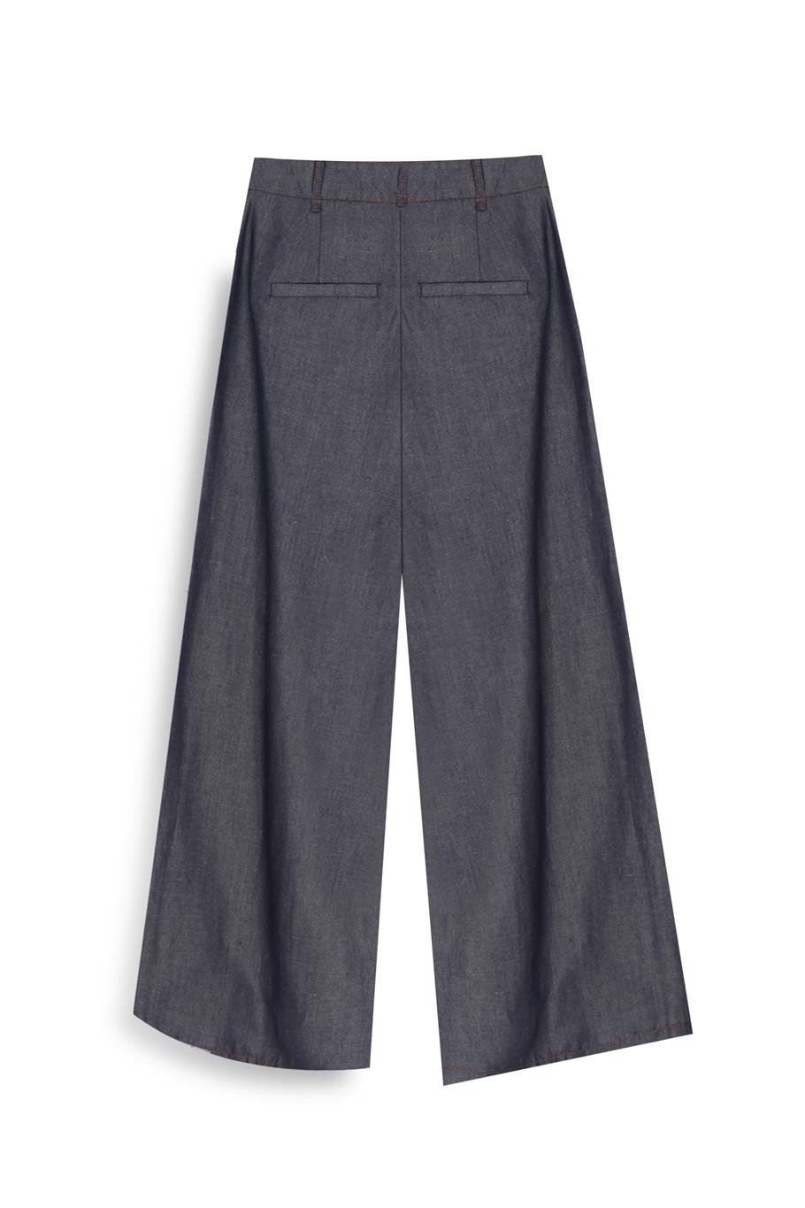 Latibule Regular Fit Diz Altı Indıgo Sort