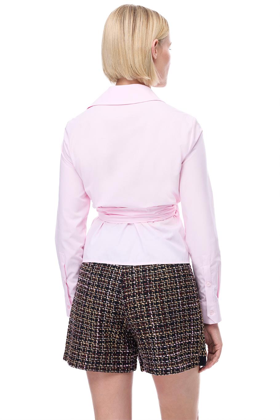 Pudra Klasik Yaka Gömlek