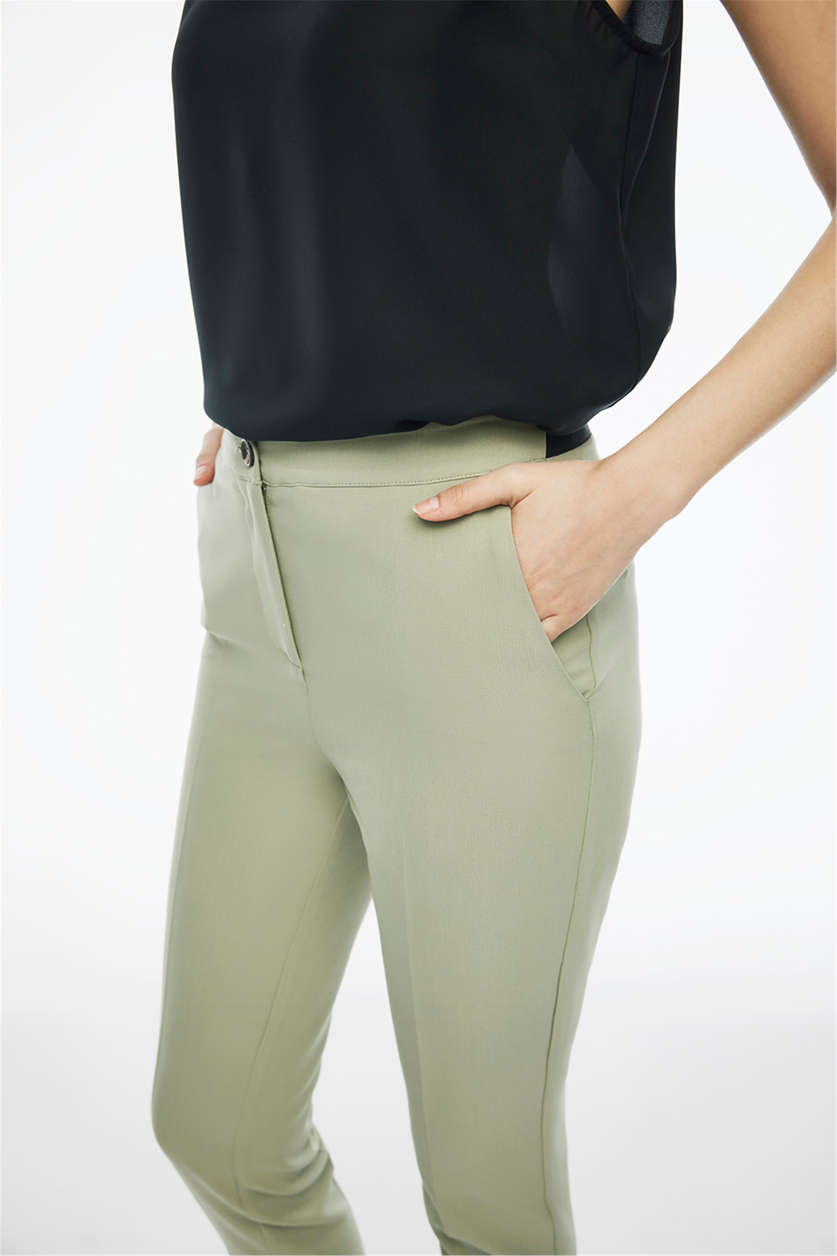 Rainer Bej Renk Regular Fit Gömlek Yaka Tulum