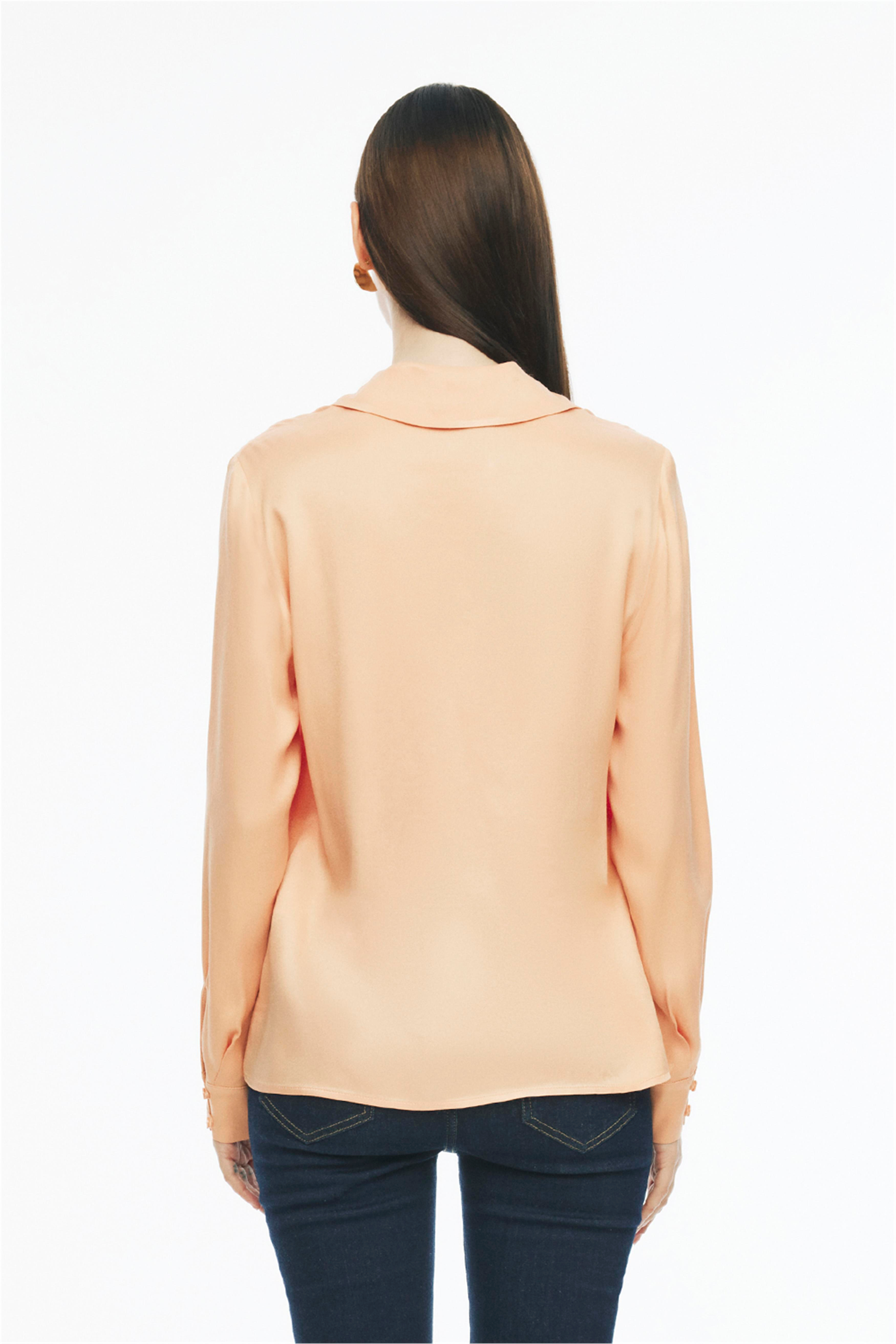 Rainer Bej Renk Regular Fit Gömlek Yaka Tulum