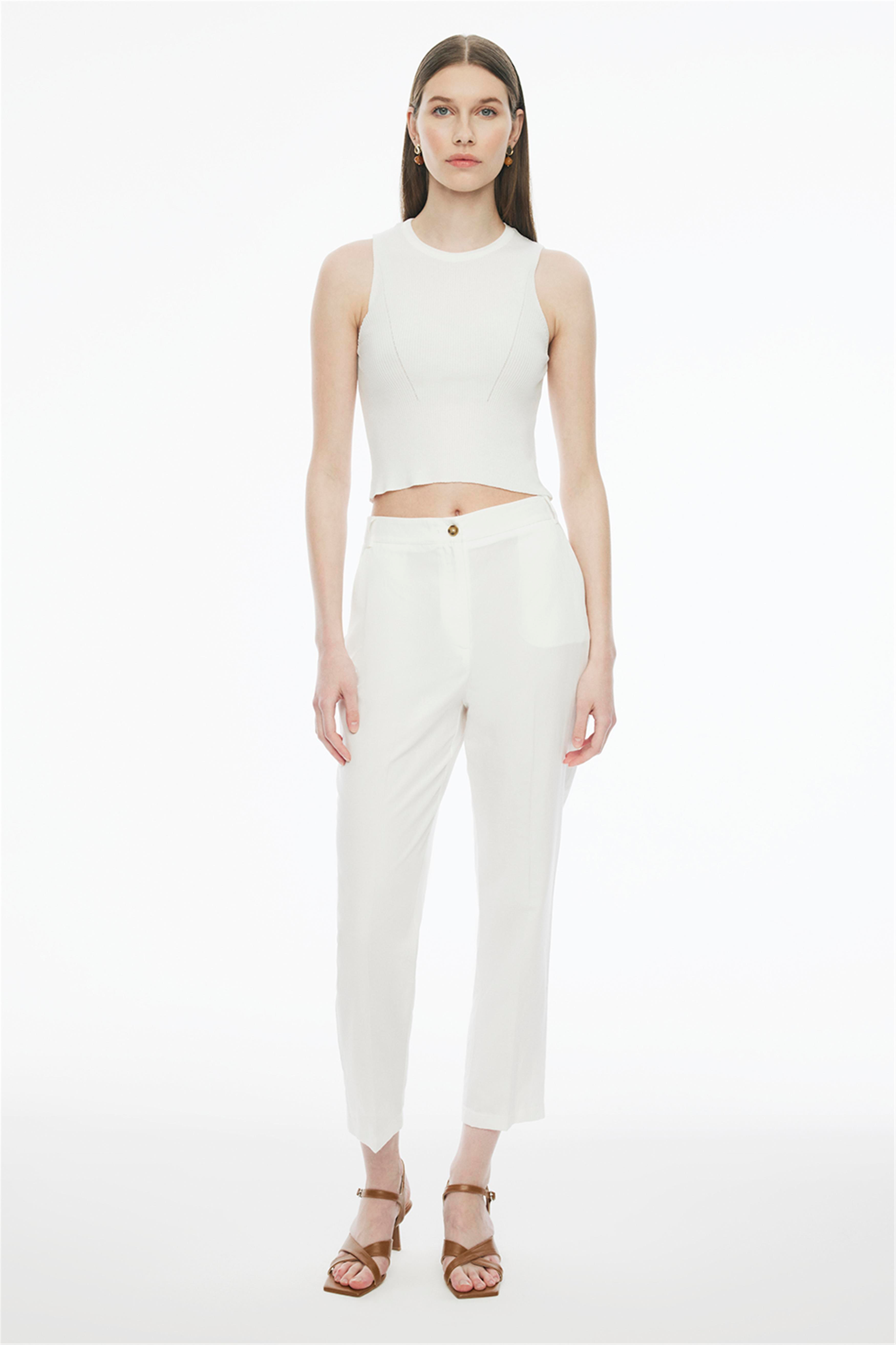 Rainer Bej Renk Regular Fit Gömlek Yaka Tulum