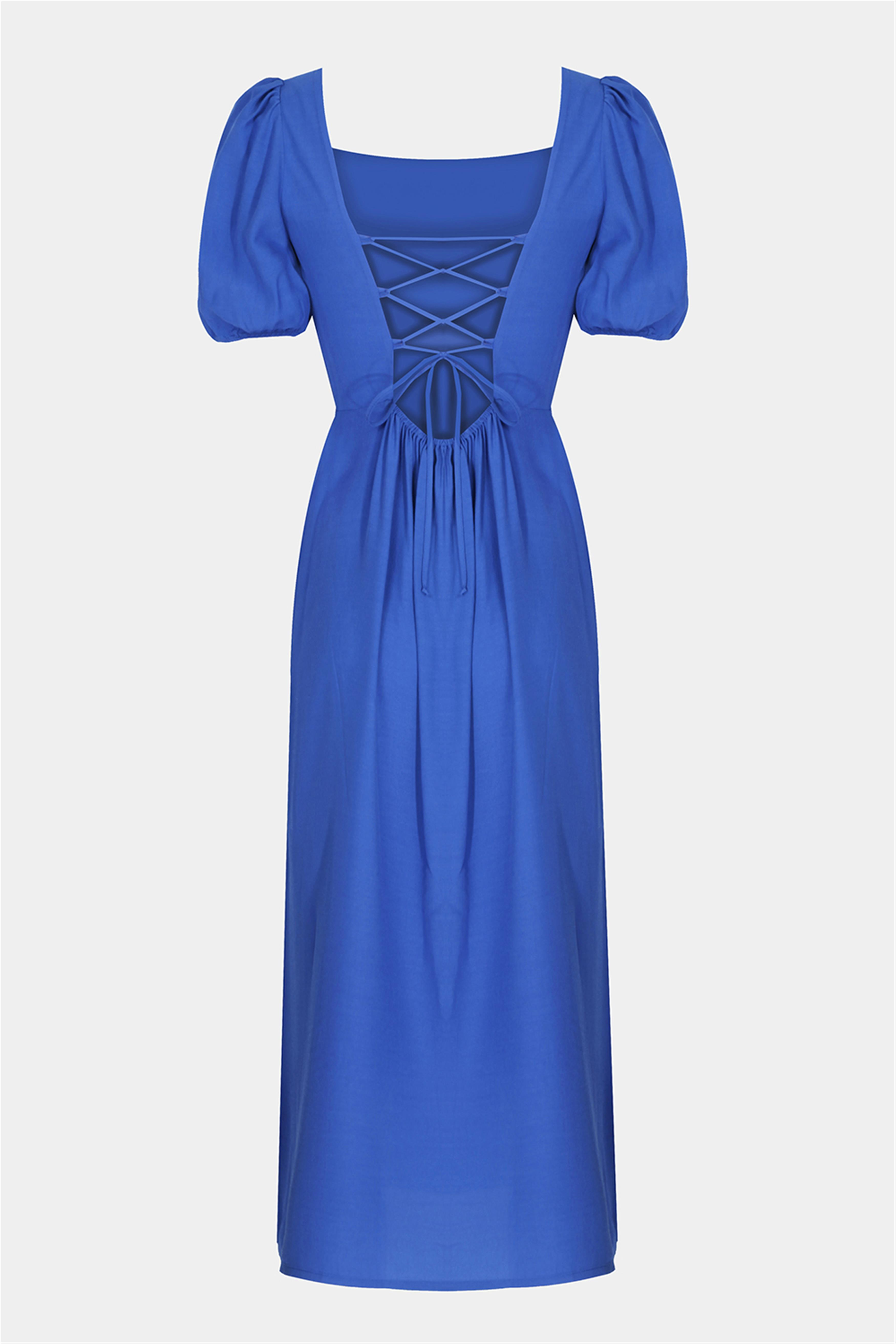 Saks Dears Regular Fit Midi Boy Elbise