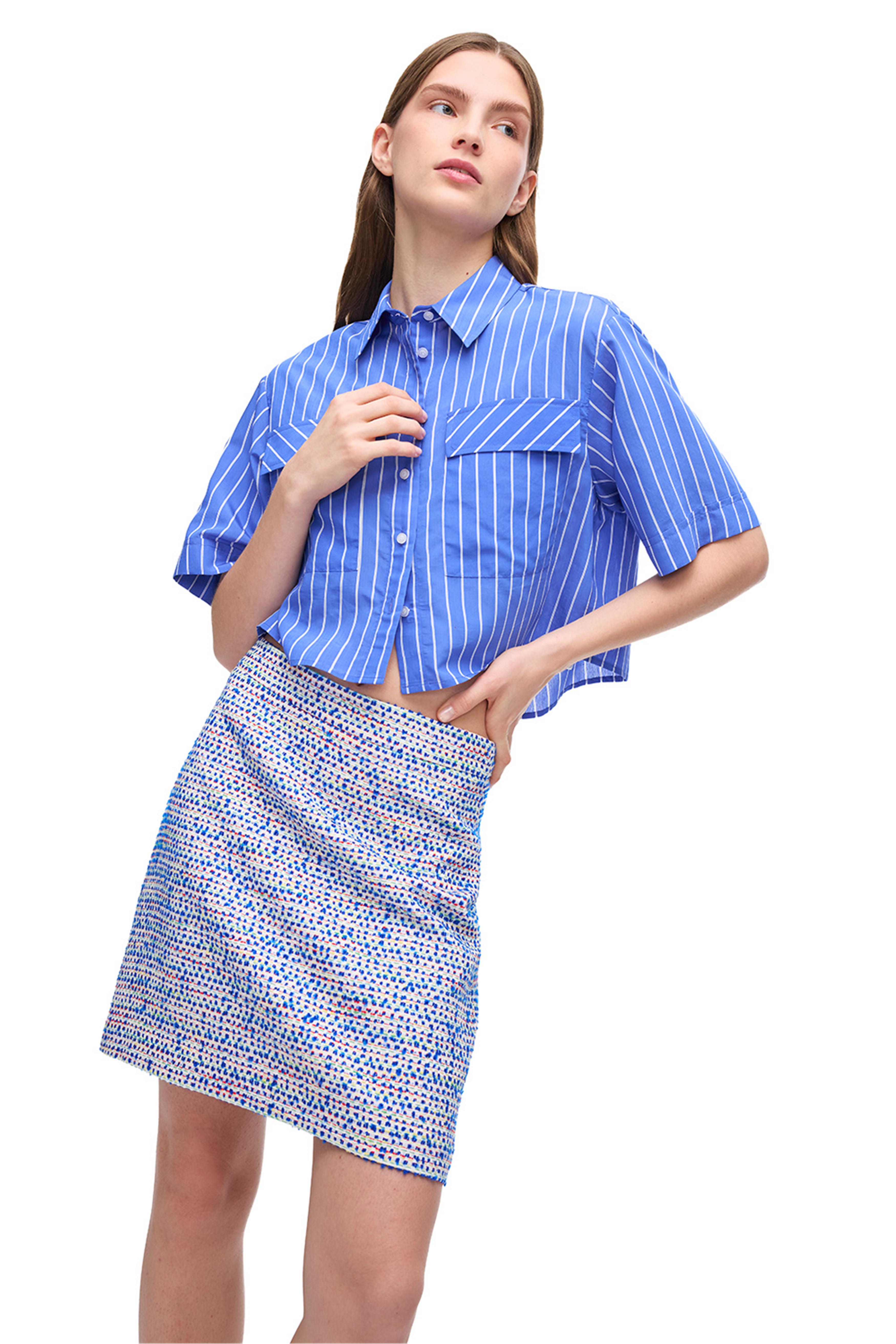 Saks Metz Regular Fit Kısa Kol Gömlek