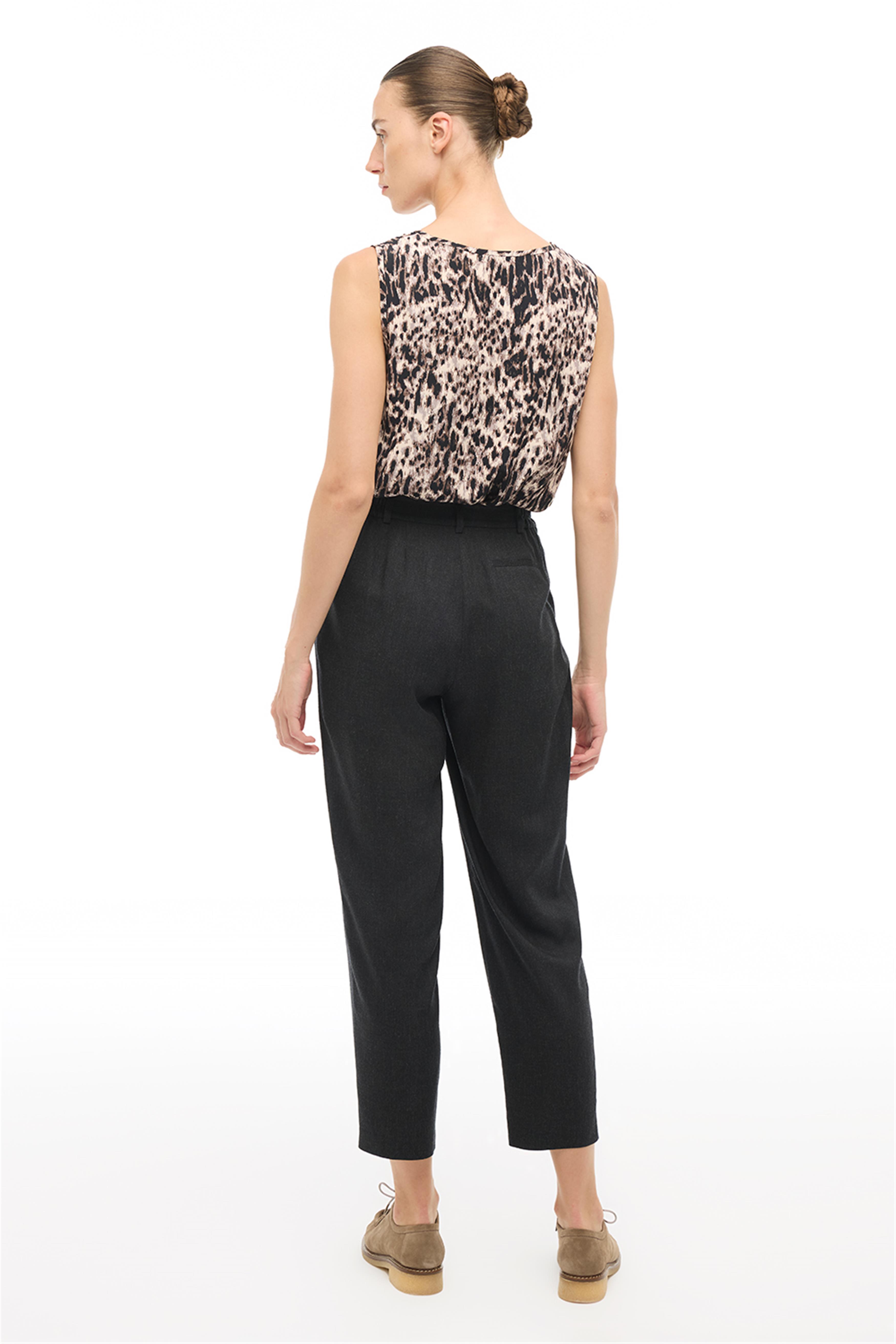 Siyah Havuç Pantolon