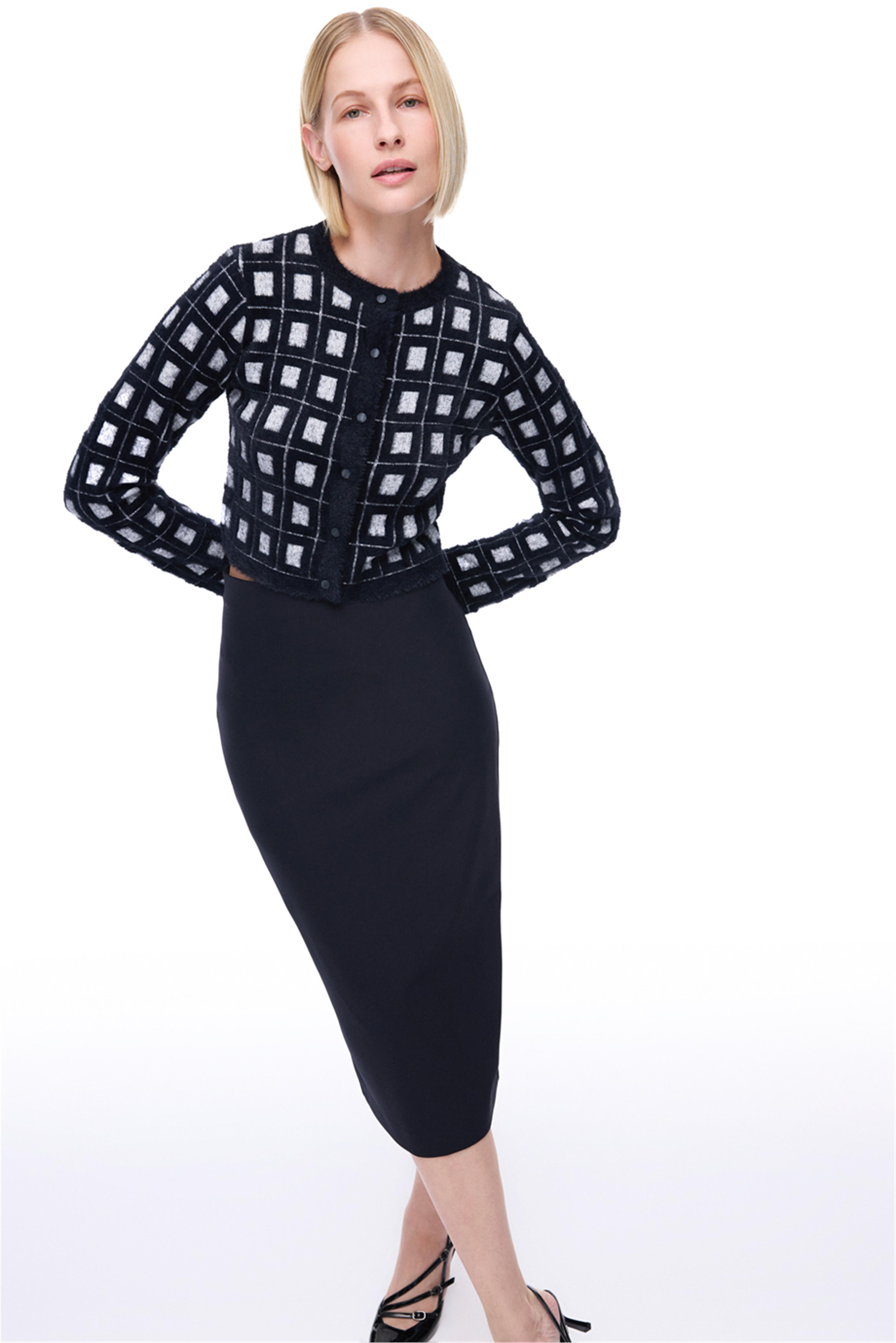 Siyah İllas Regular Fit Triko Hırka