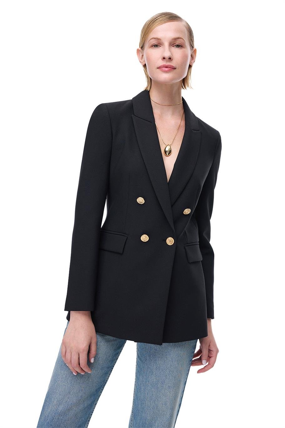 Siyah  Klasik Yaka Ceket