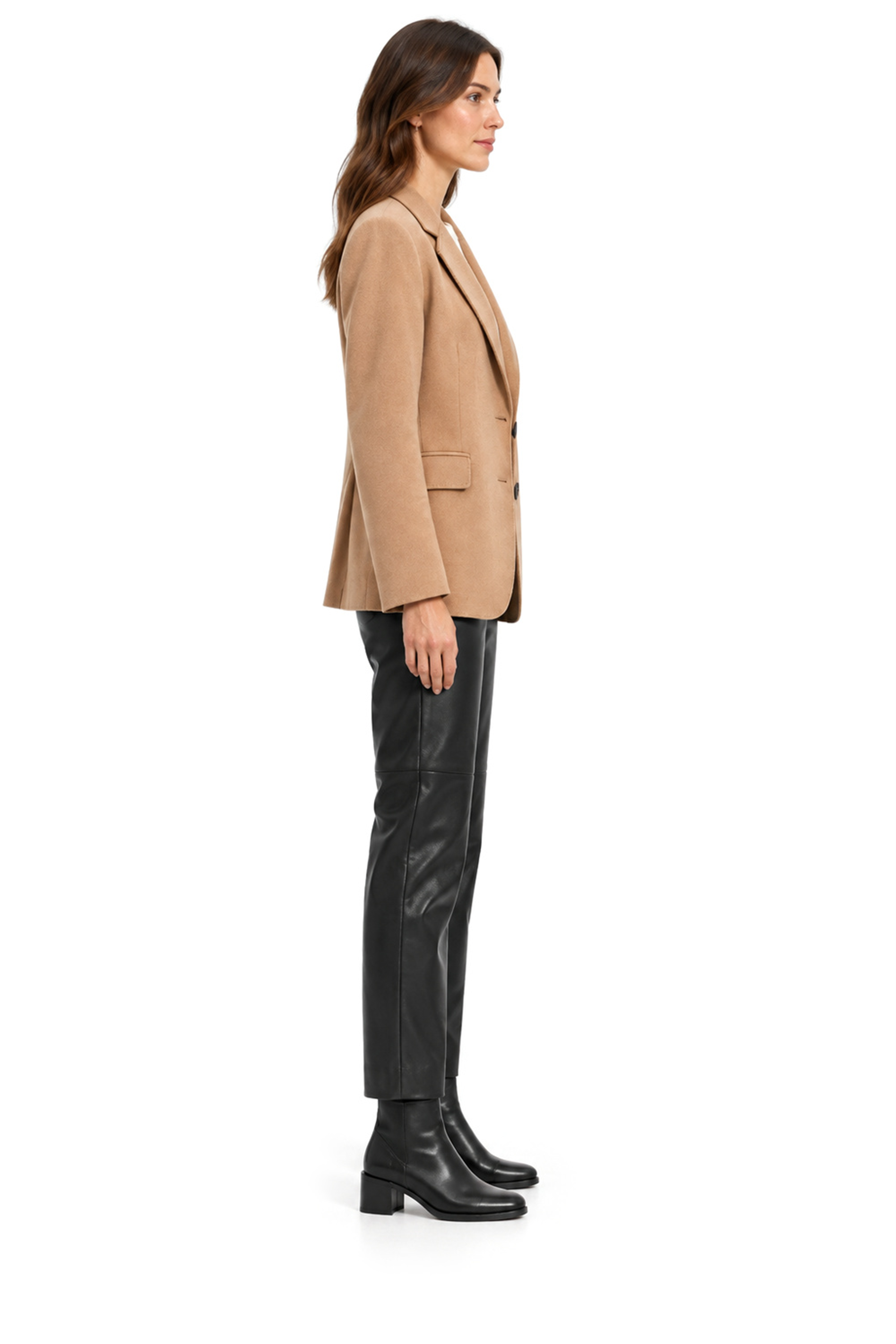 Tek Düğmeli Klasik Blazer Ceket