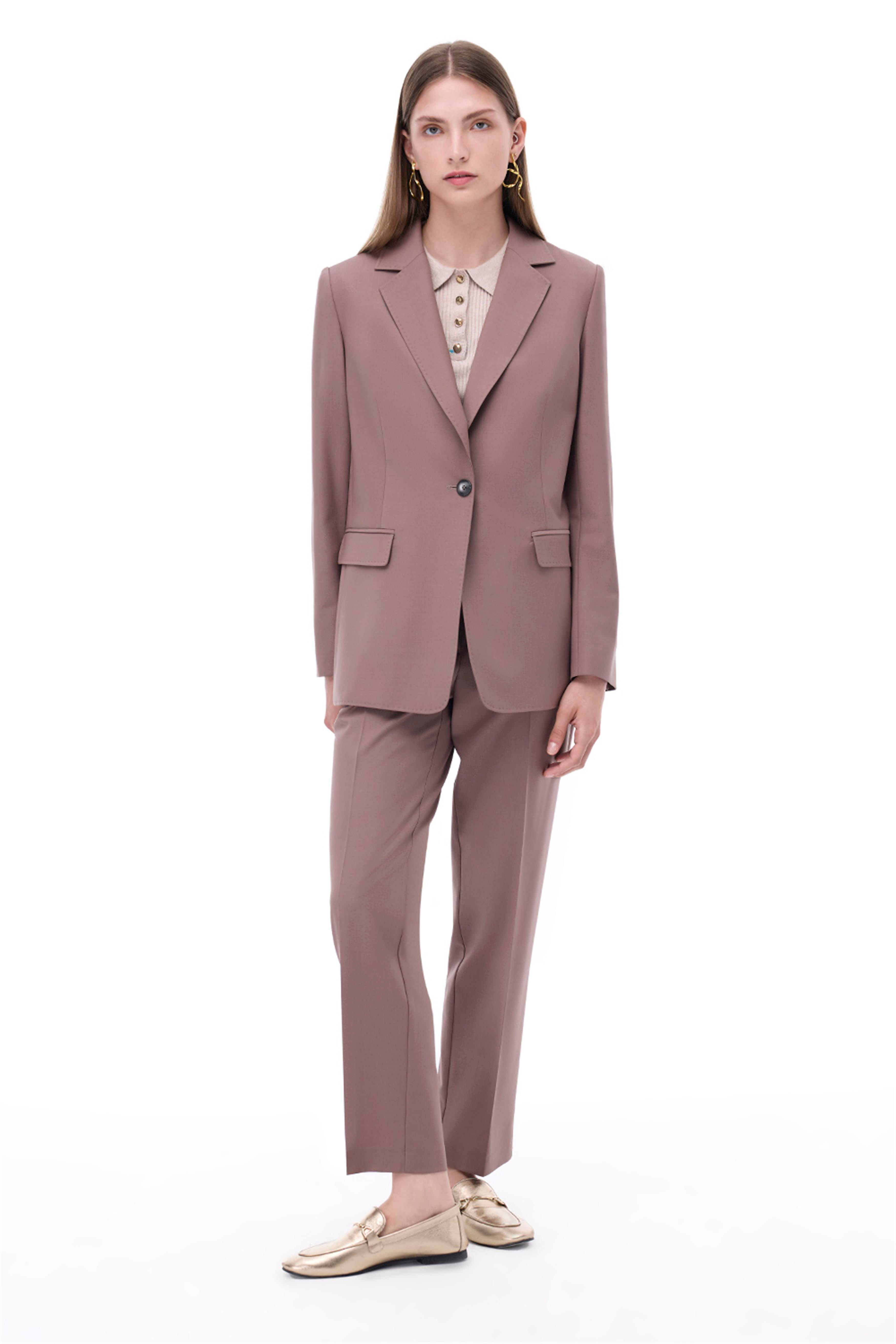 Vizon Klasik Yaka Ceket