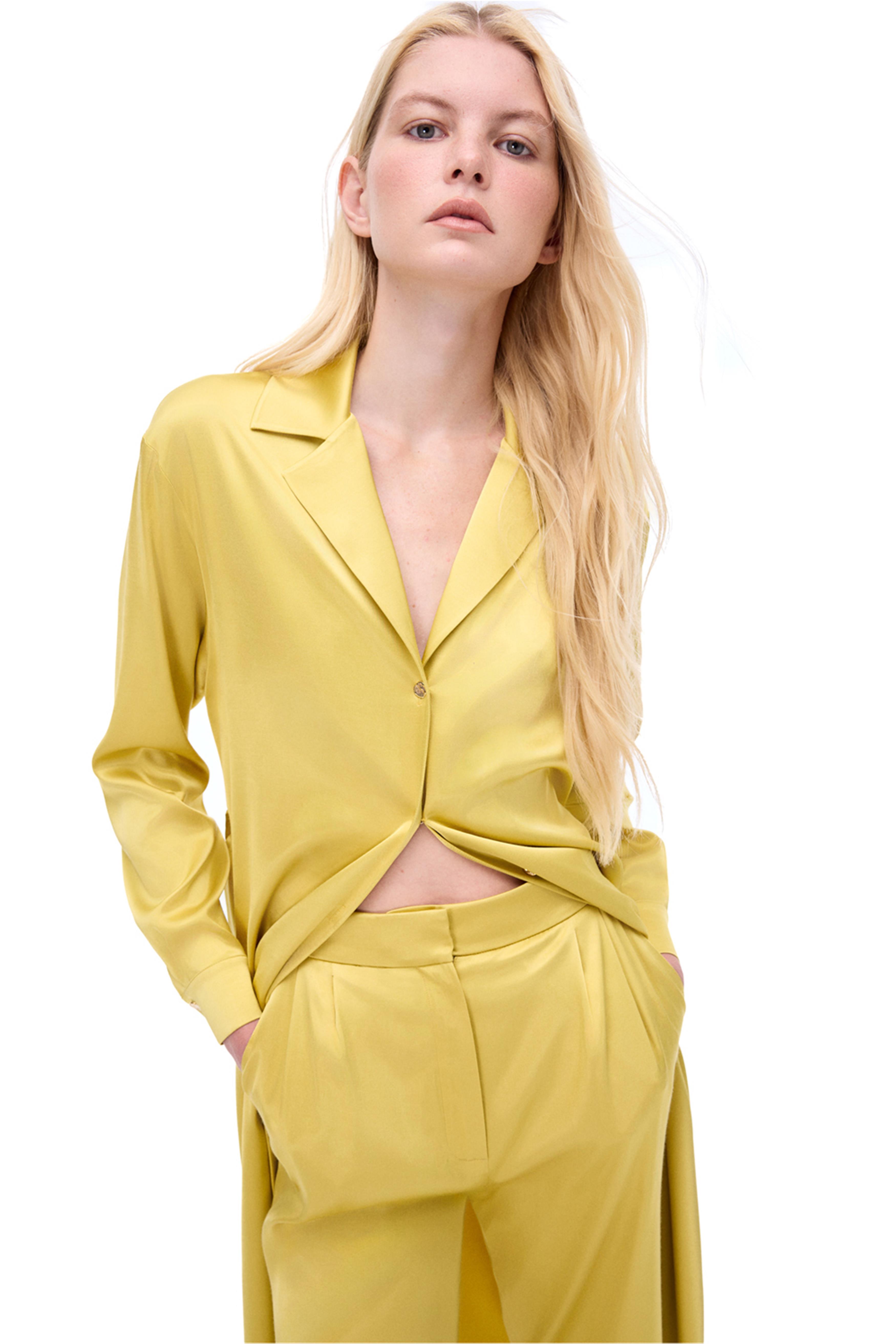 Wonder Midi Boy Takma Kol Yağ Yeşili Renk Elbise