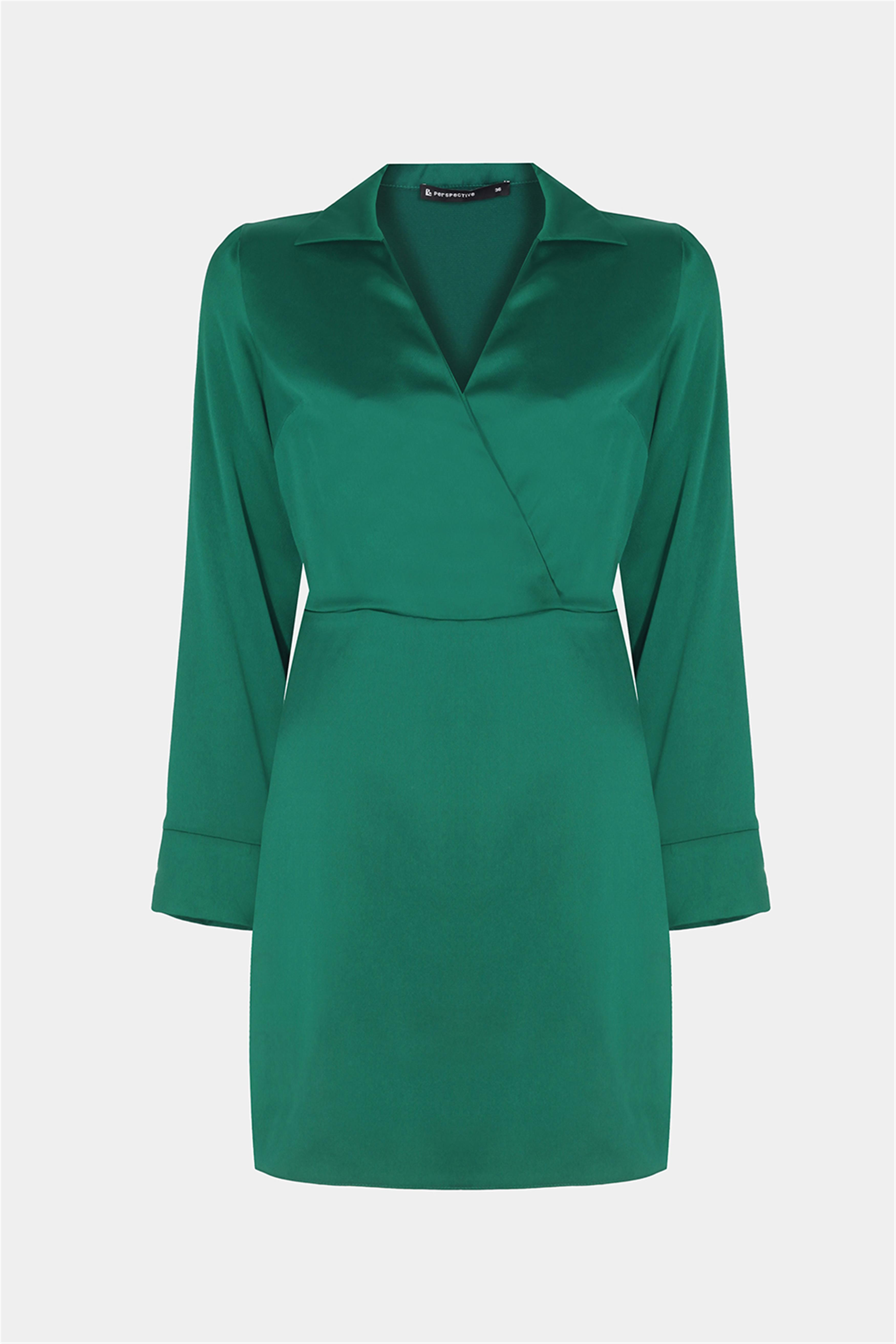 Yesil Despinas Regular Fit Mini Boy Elbise