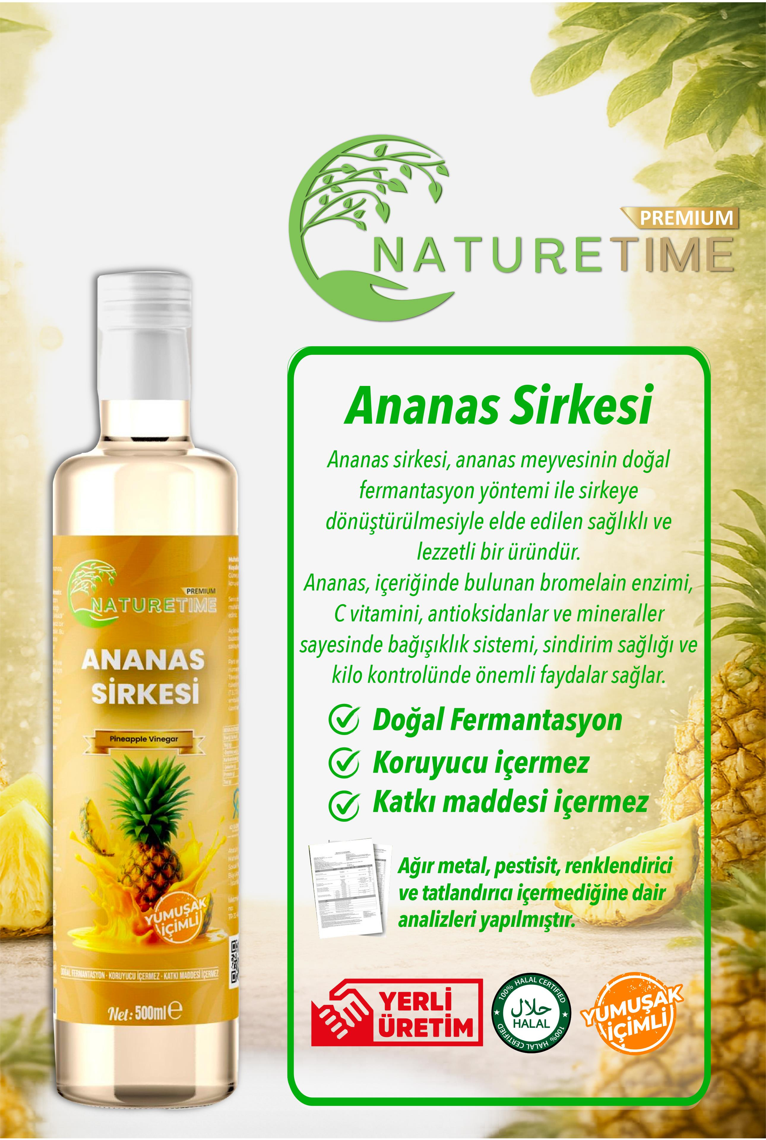Ananas Sirkesi 500 ml