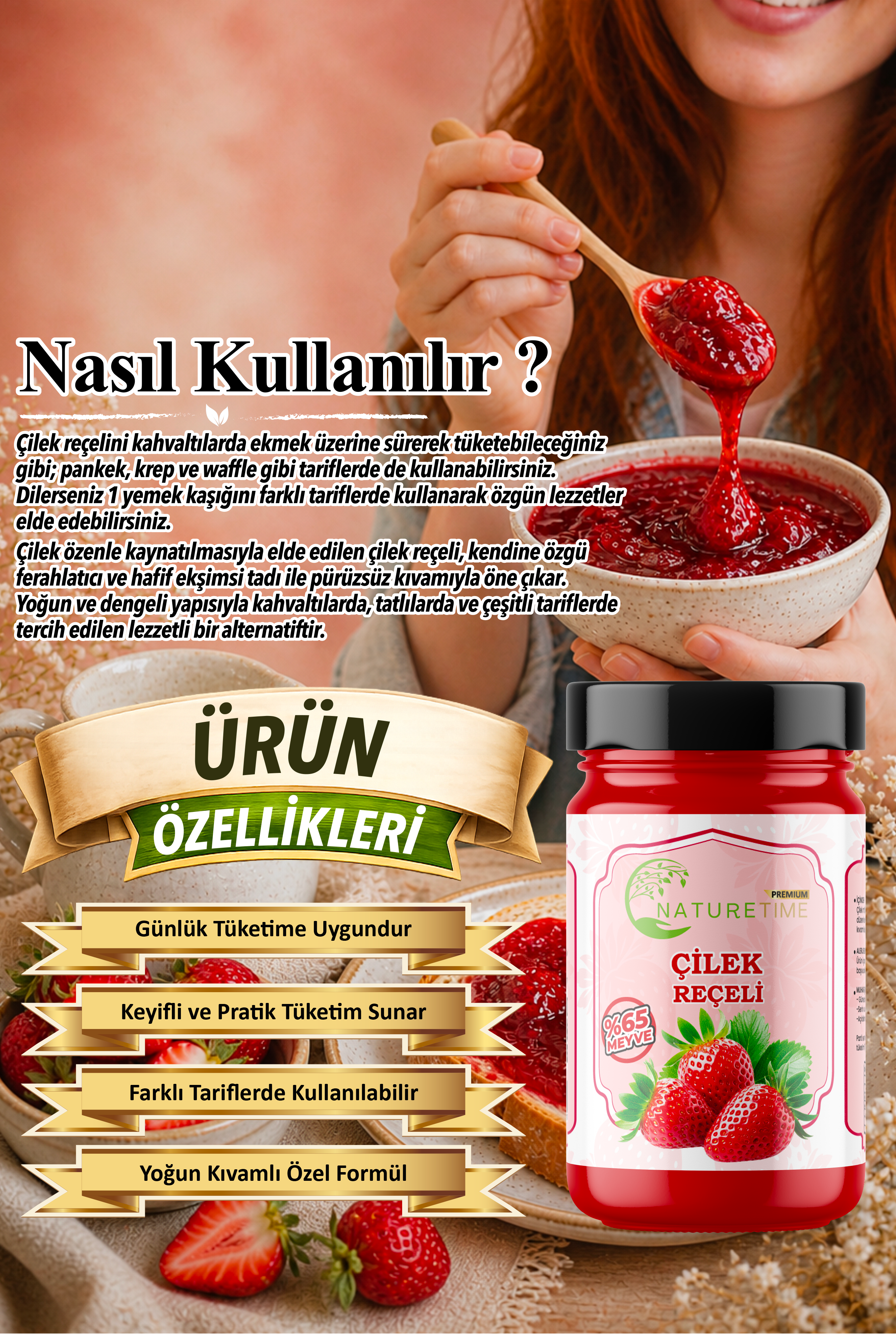 Çilek Reçeli
