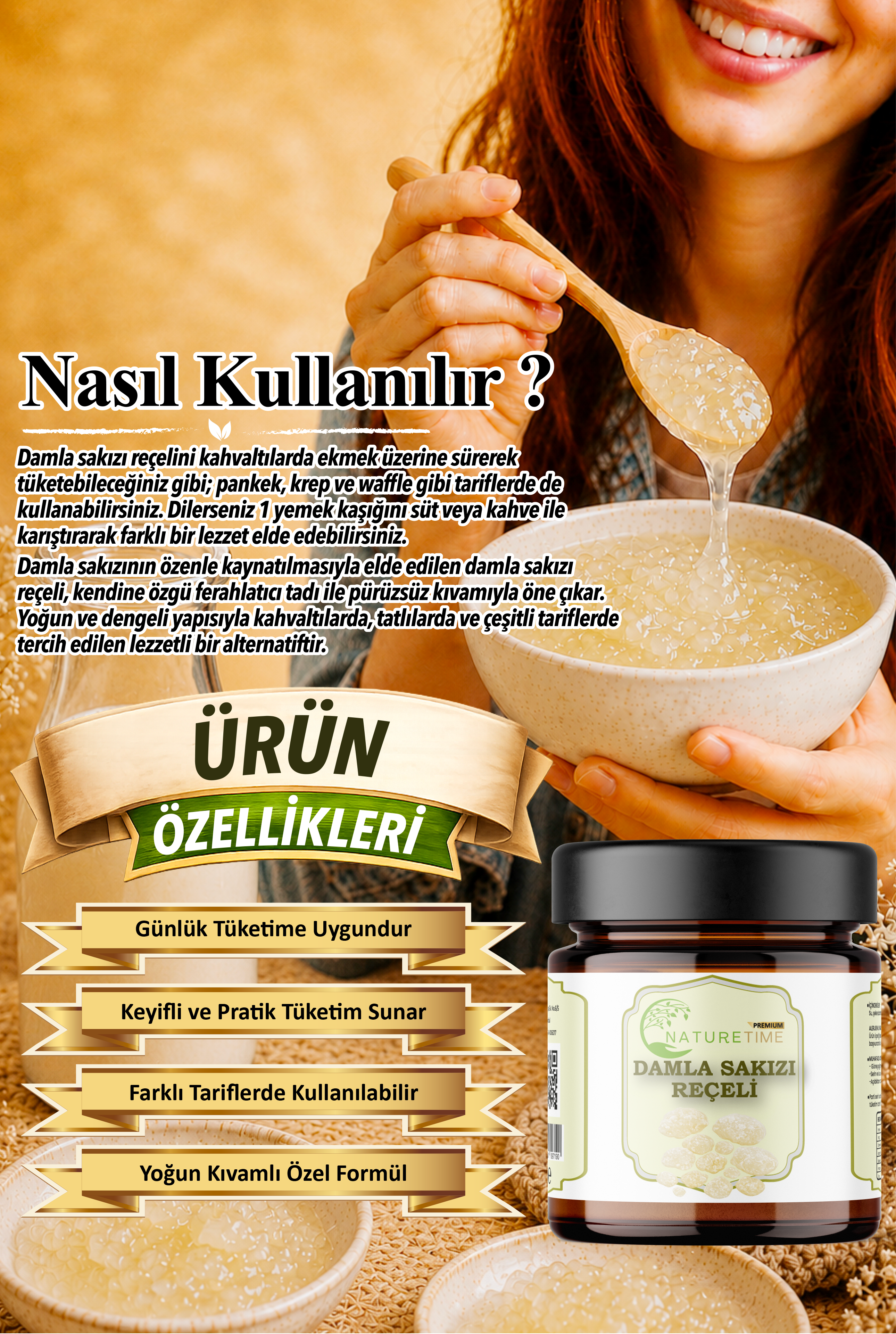 Damla Sakızı Reçeli