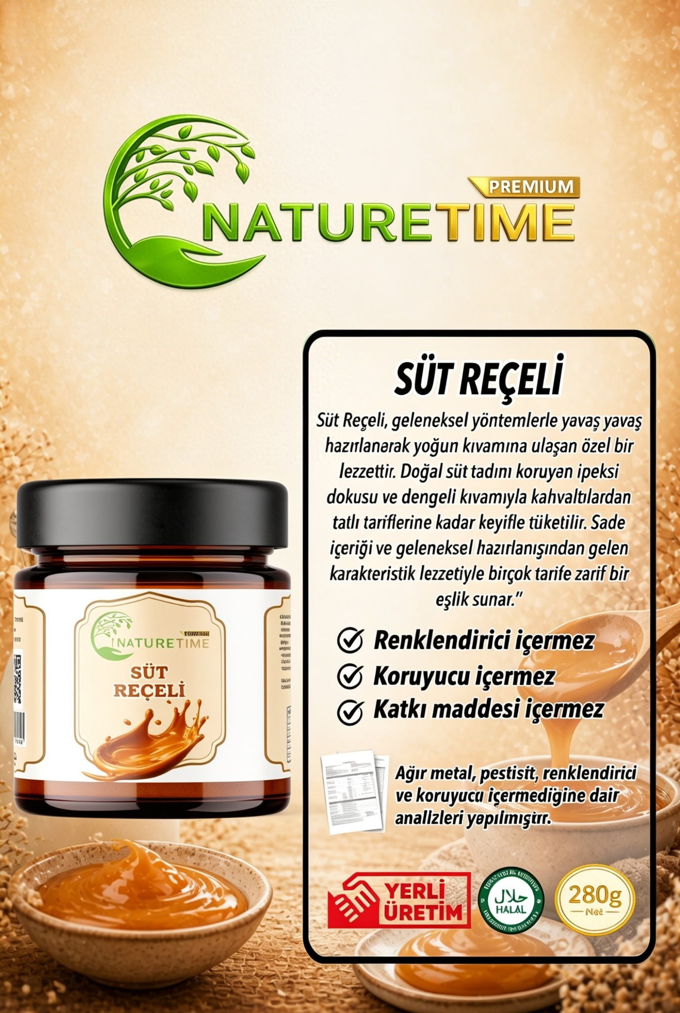 Süt Reçeli 280 Gr