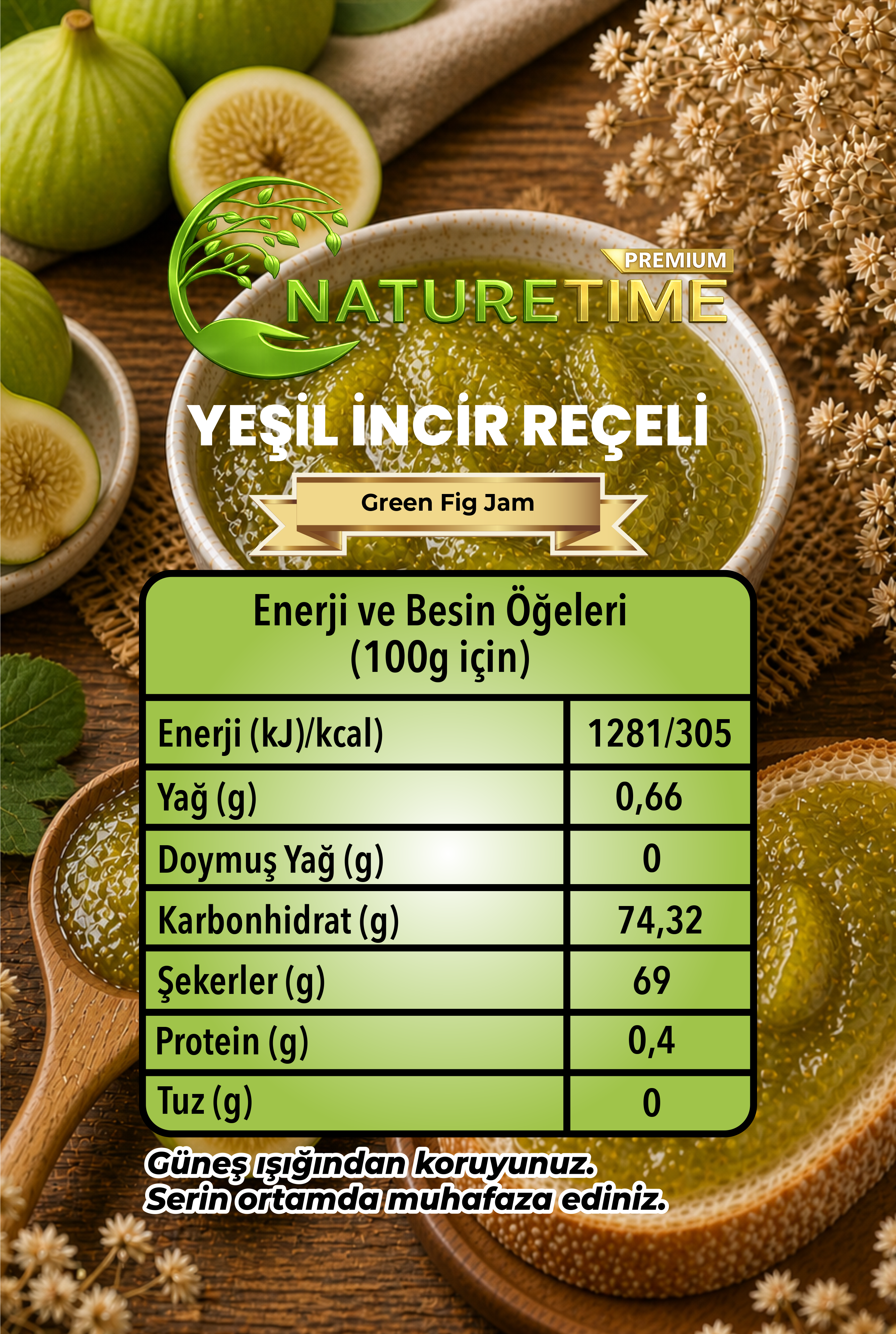 Yeşil İncir Reçeli