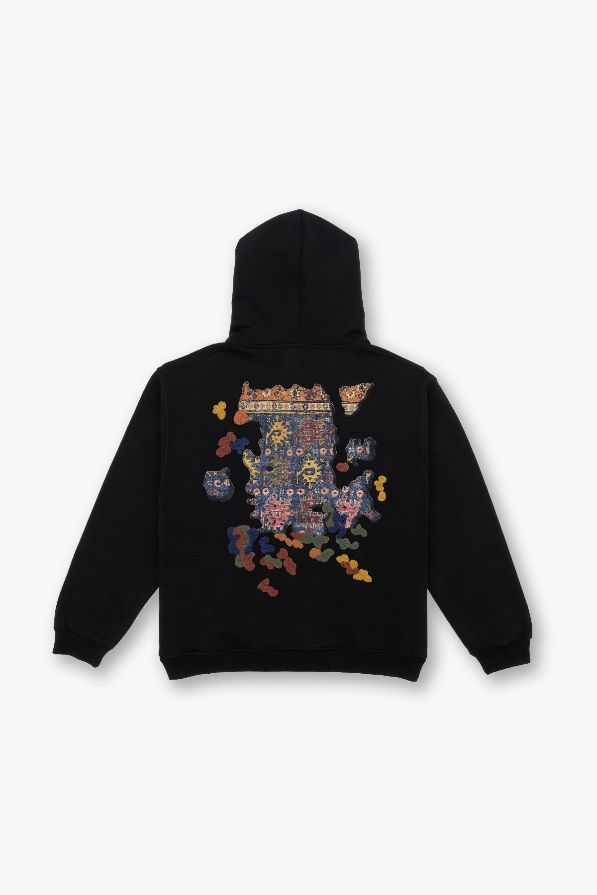 Authentic Oversize Sweatshirt Erkek Siyah