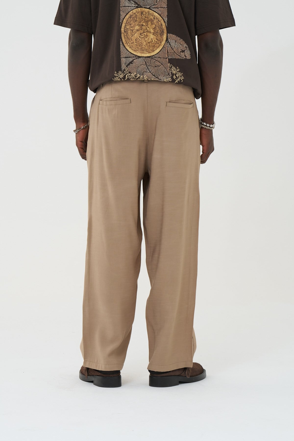 Avenue Relaxed Fit Erkek Pantolon Bej