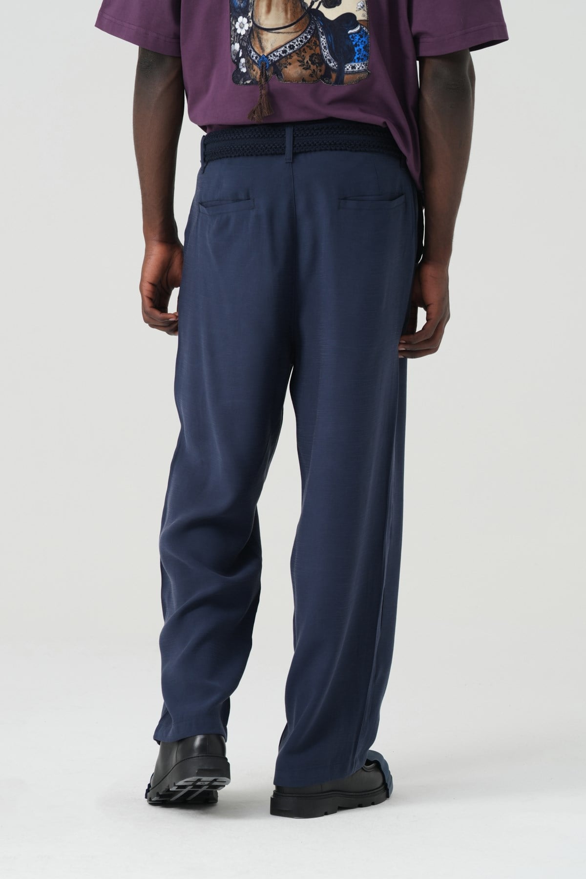 Avenue Relaxed Fit Erkek Pantolon Lacivert