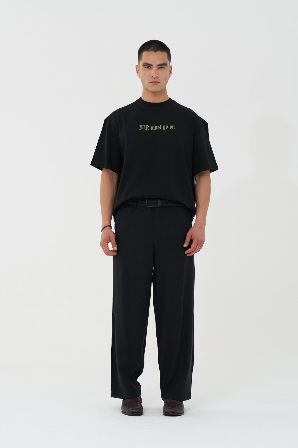 Avenue Relaxed Fit Erkek Pantolon Siyah