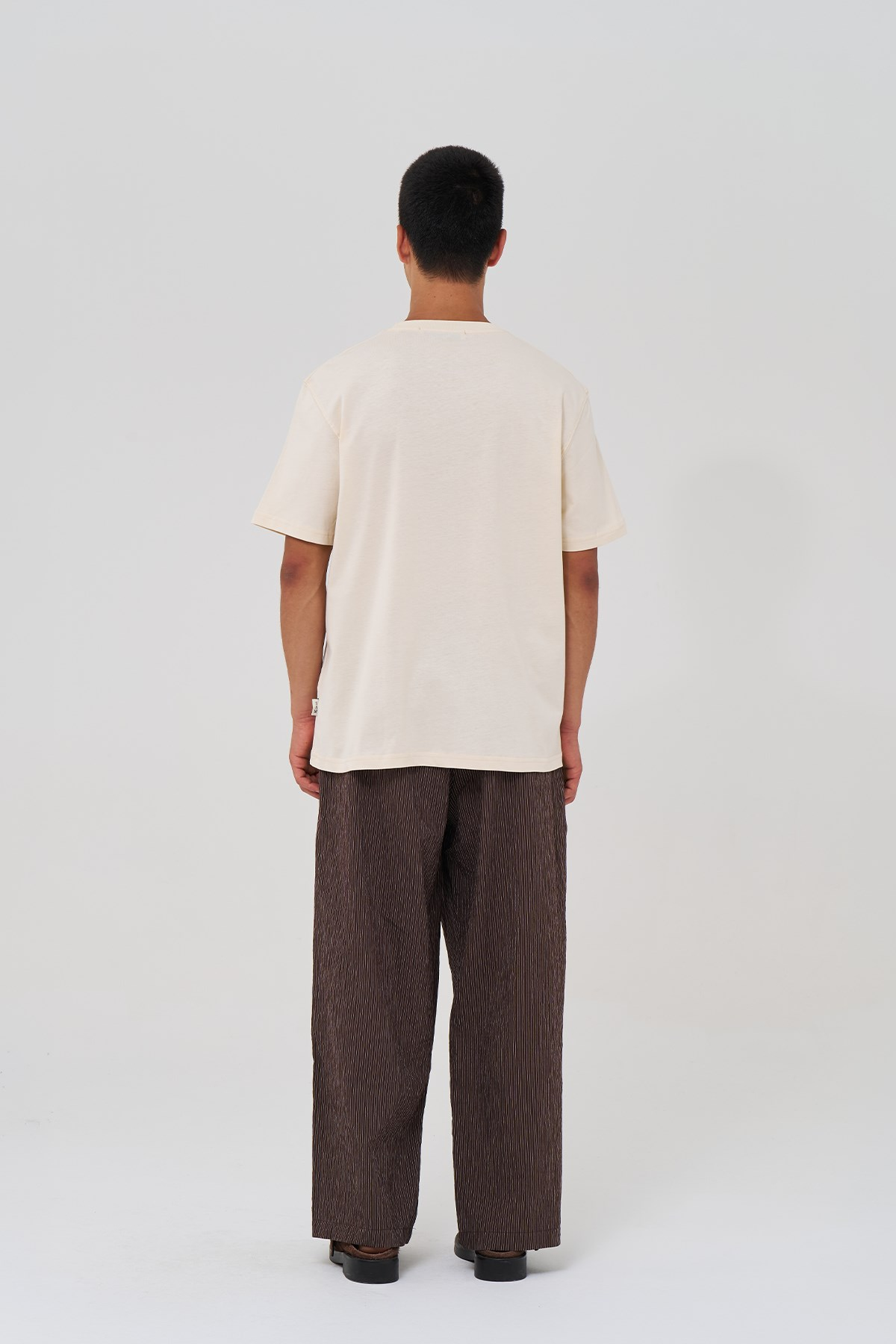 Basic Regular Fit Tişört Erkek /02 Stone