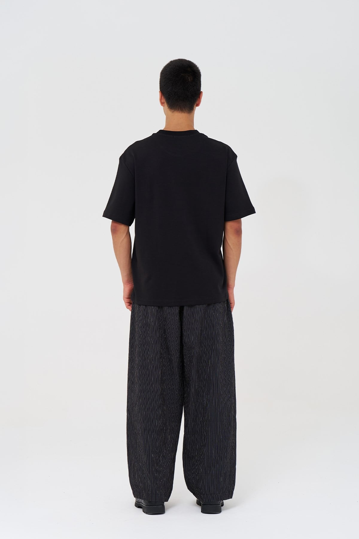 Basic Relaxed Fit Tişört Erkek /03 Siyah