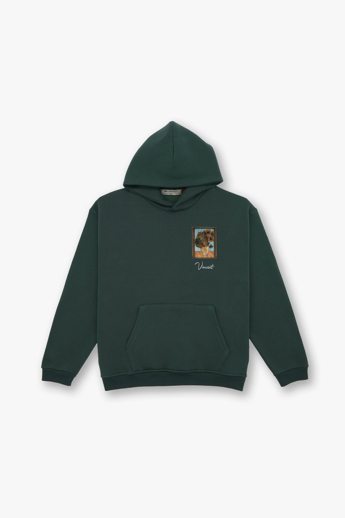 Beyond the Frames Oversize Sweatshirt Erkek Yeşil