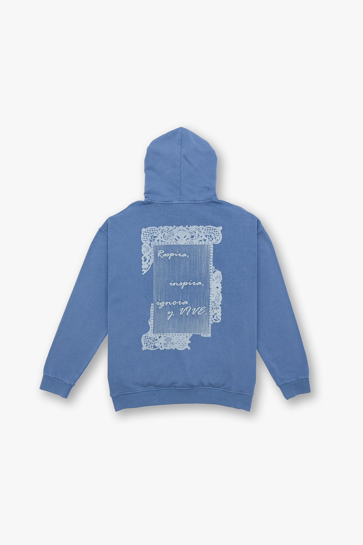 Breathe & Live Oversize Sweatshirt Kadın Mavi